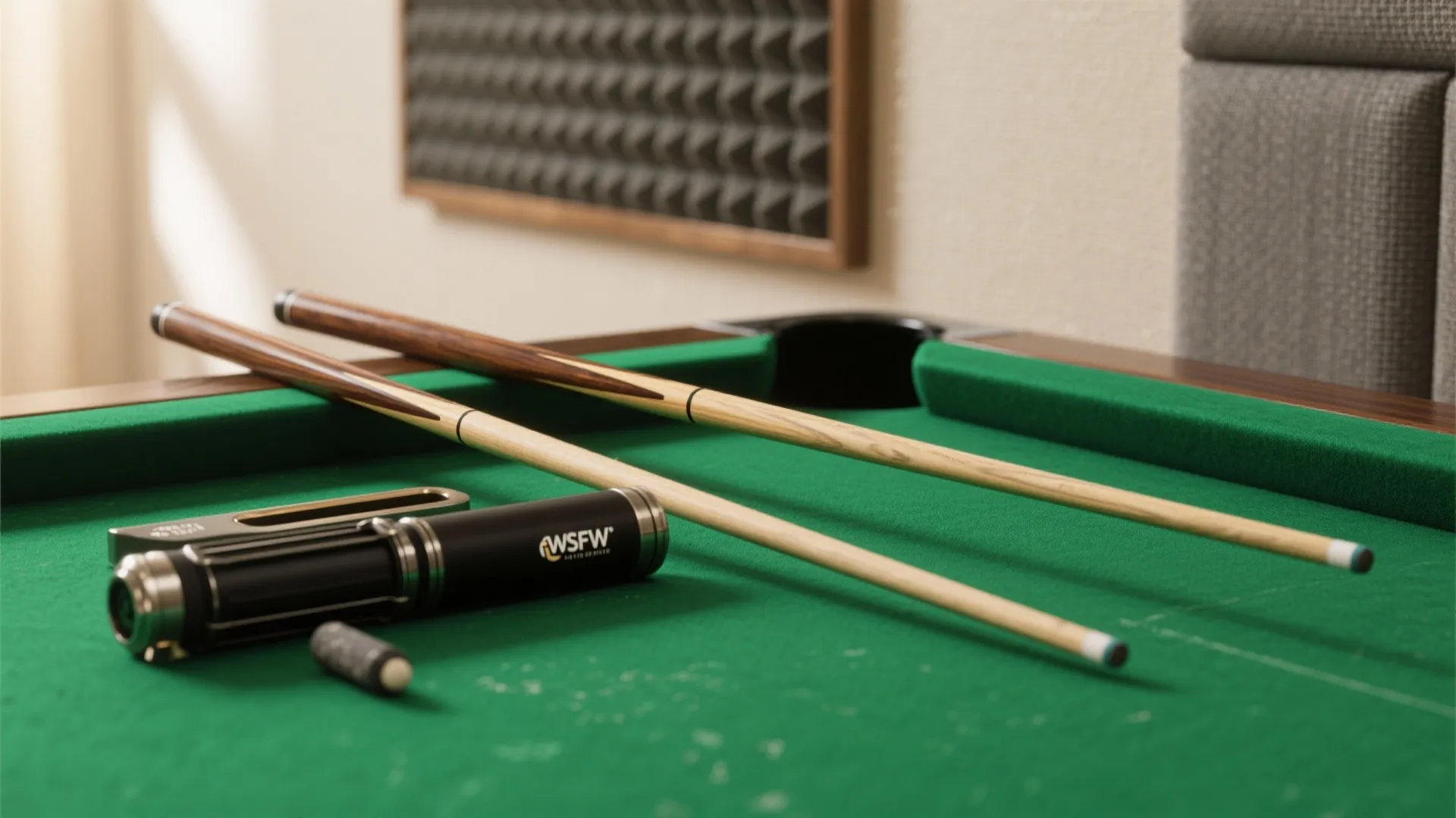 3) Short cues, cue rests, and wall protection: your “tight-shot kit”