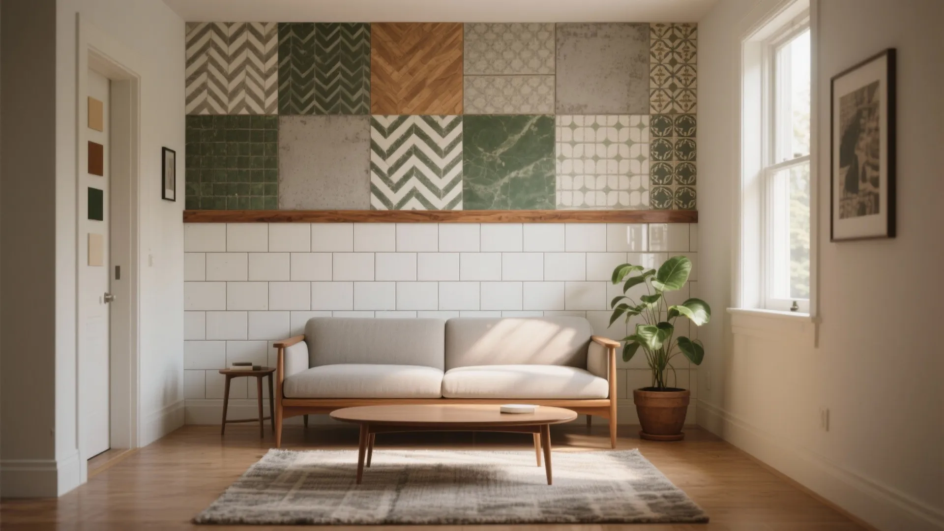 Tile Accent Wall Ideas: 5 Small-Space Inspirations: Creative tile accent wall ideas for living rooms — five practical, stylish solutions from a senior interior designer