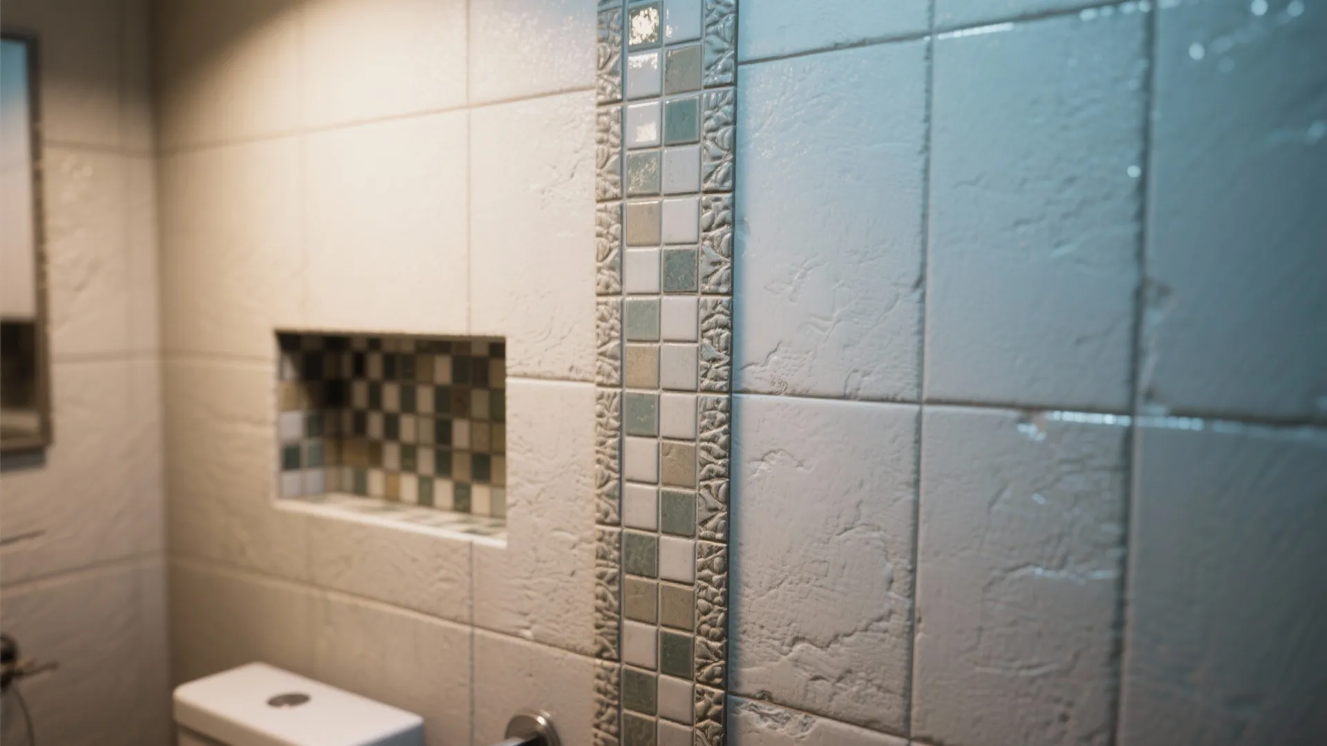 4. Tile selectively: a focal strip not a full overhaul