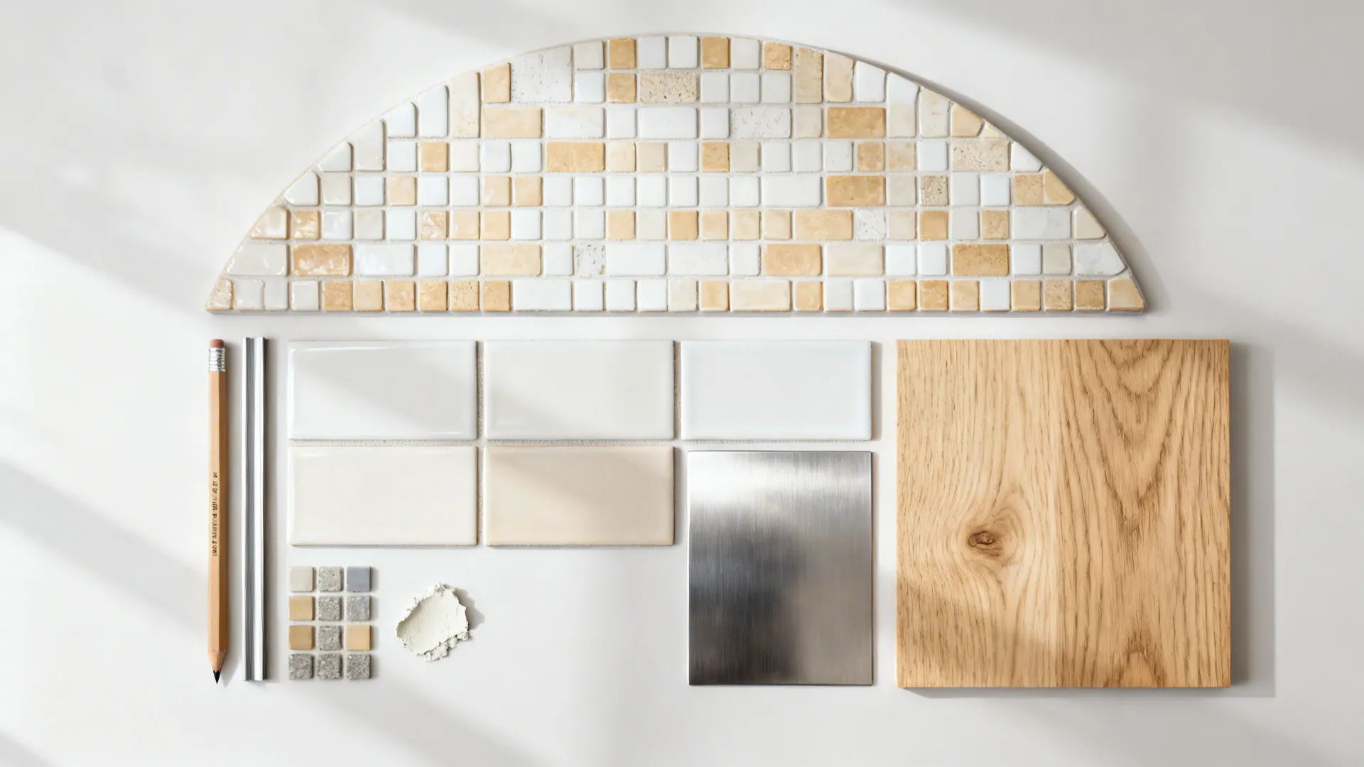 Tiled Arch Backsplash as a Focal Niche