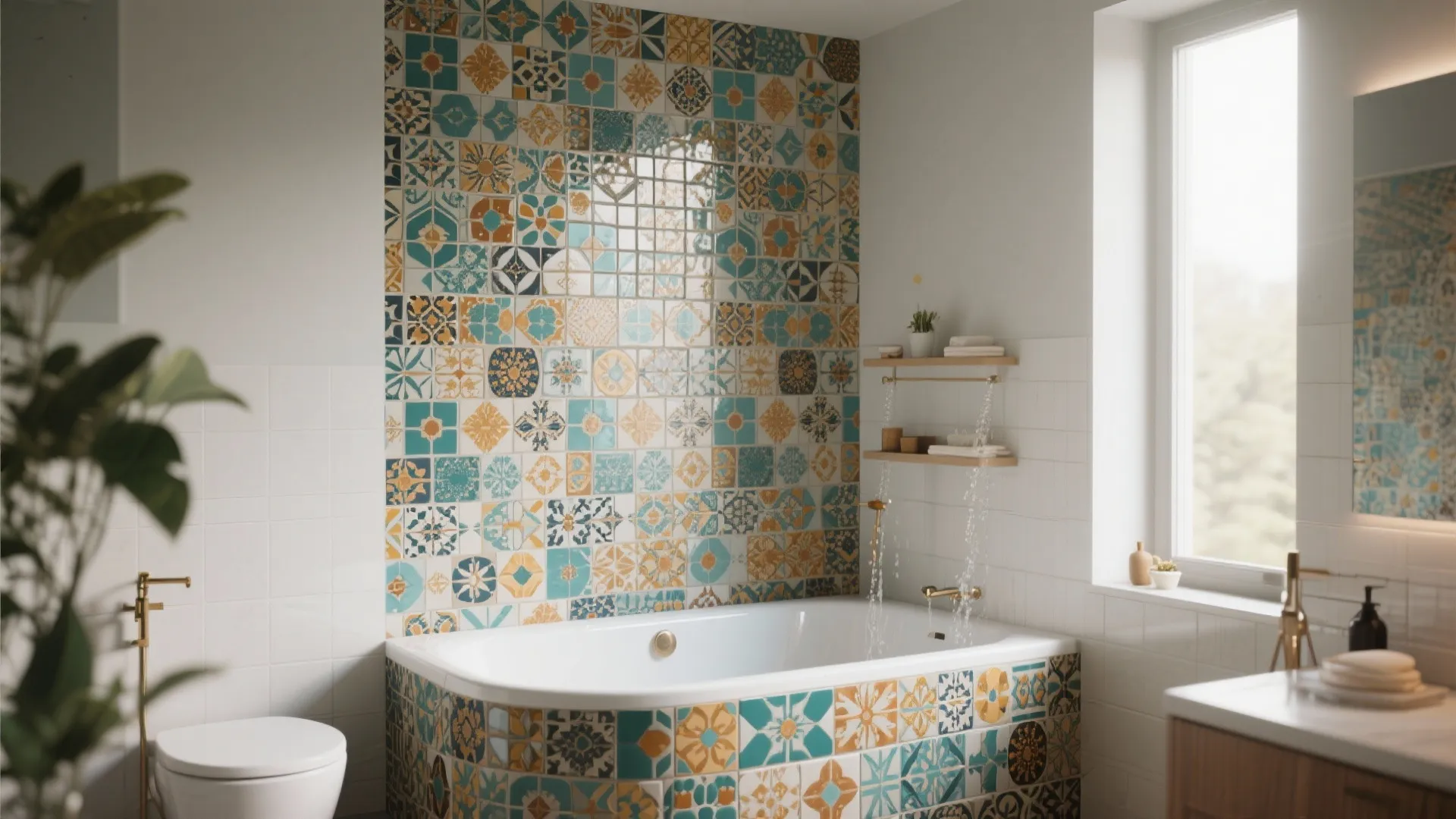 Tip 4: Tile Art Splashback