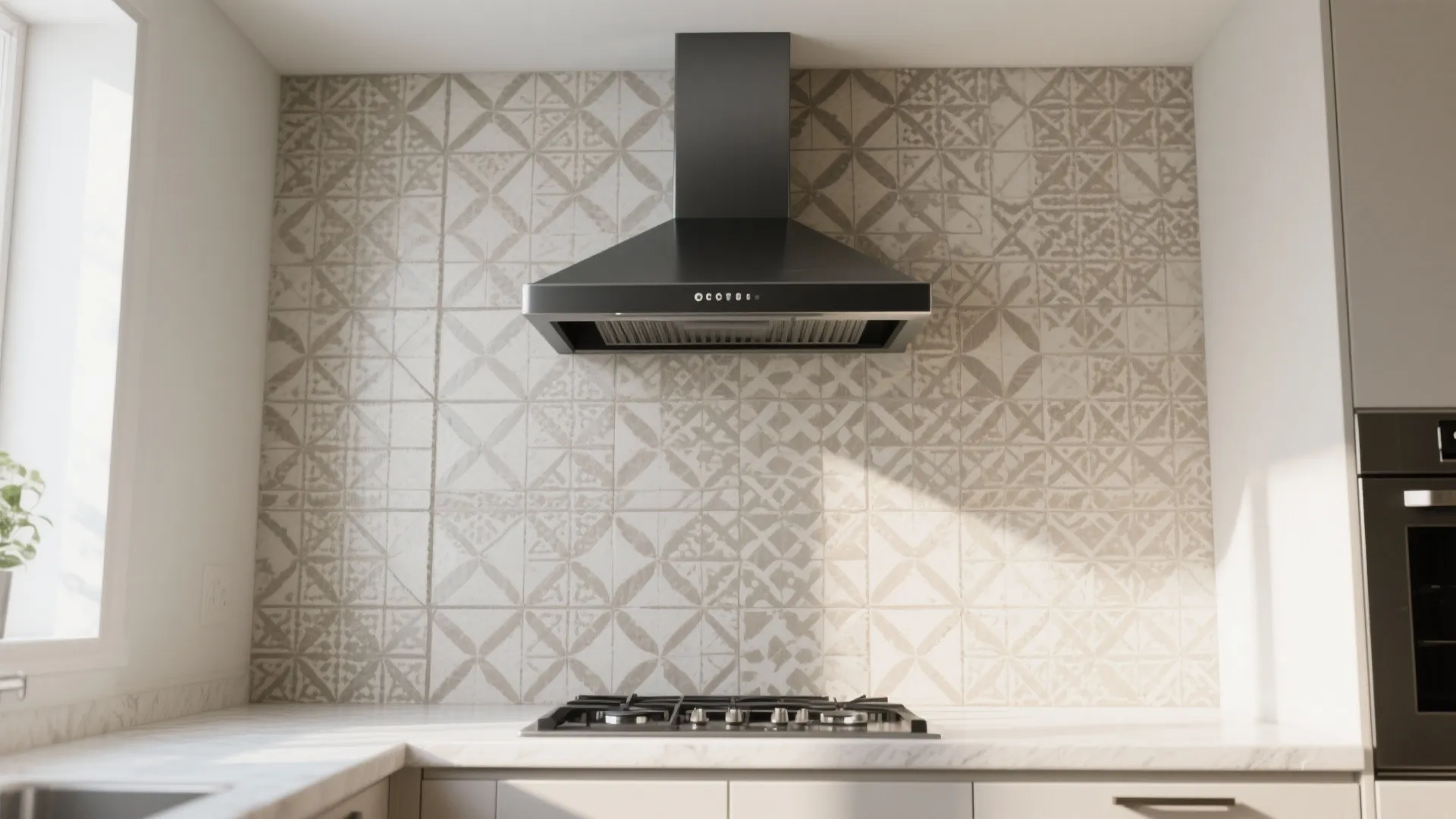 3. Statement Tile Backdrop