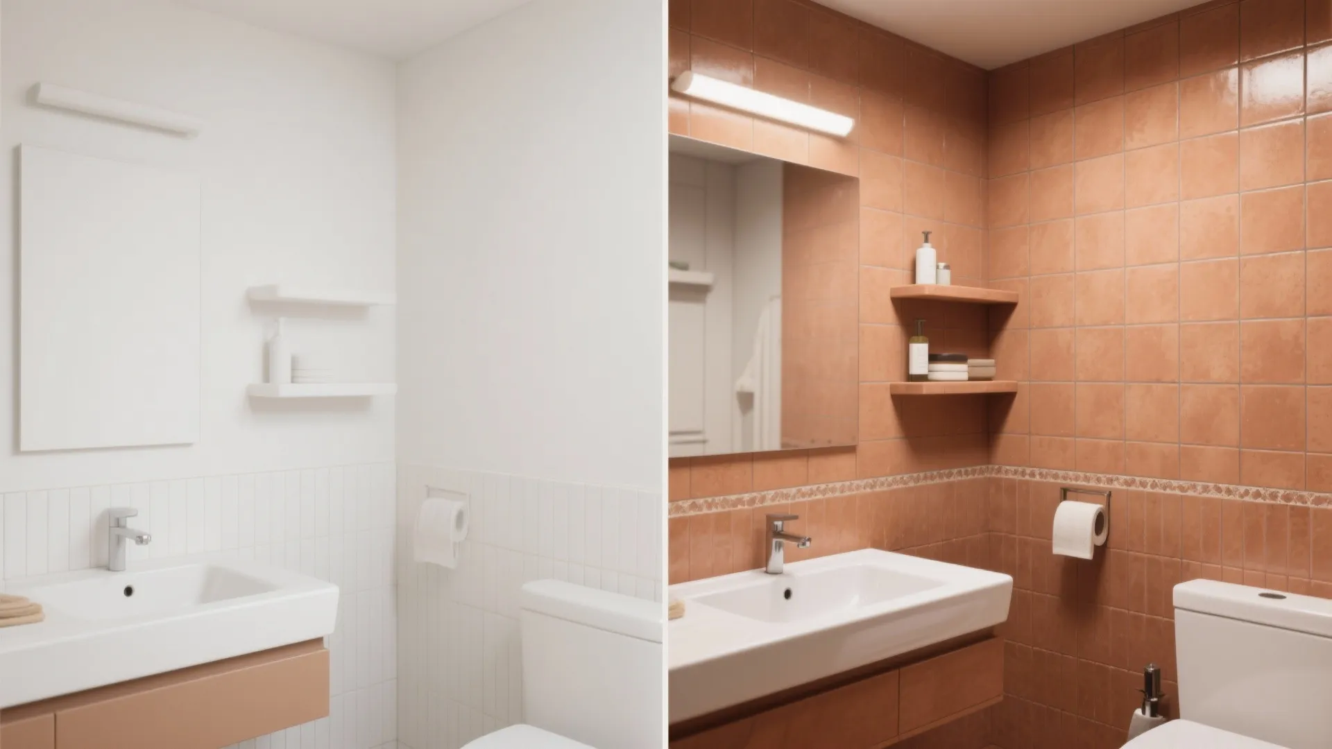 5. Accent Tiles, Peel-and-Stick Statements, and Space-Saving Layout Choices