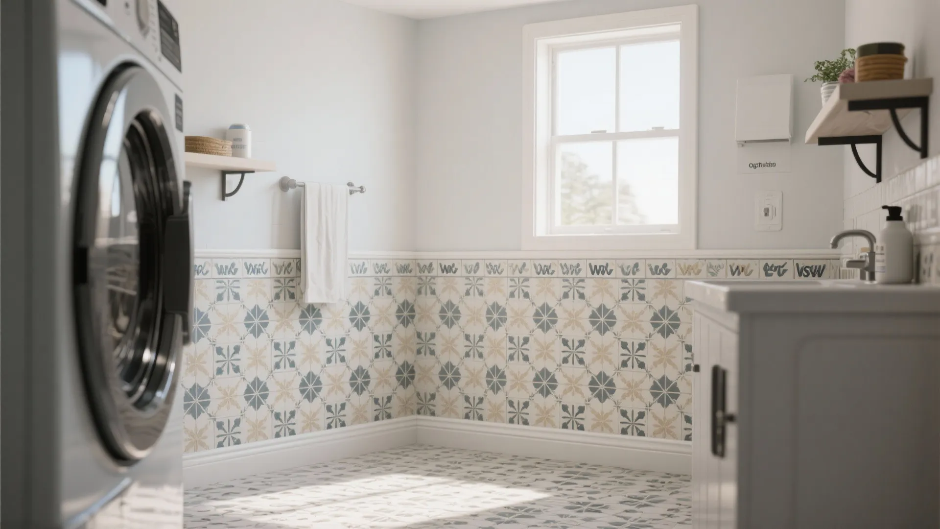 4. Use Tile Below for Easy Cleaning