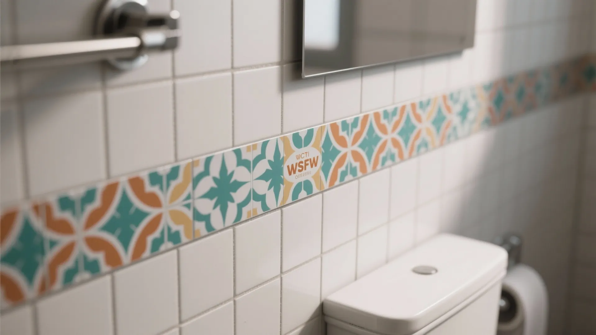 5. Decorative Tile Decals and Accent Strip