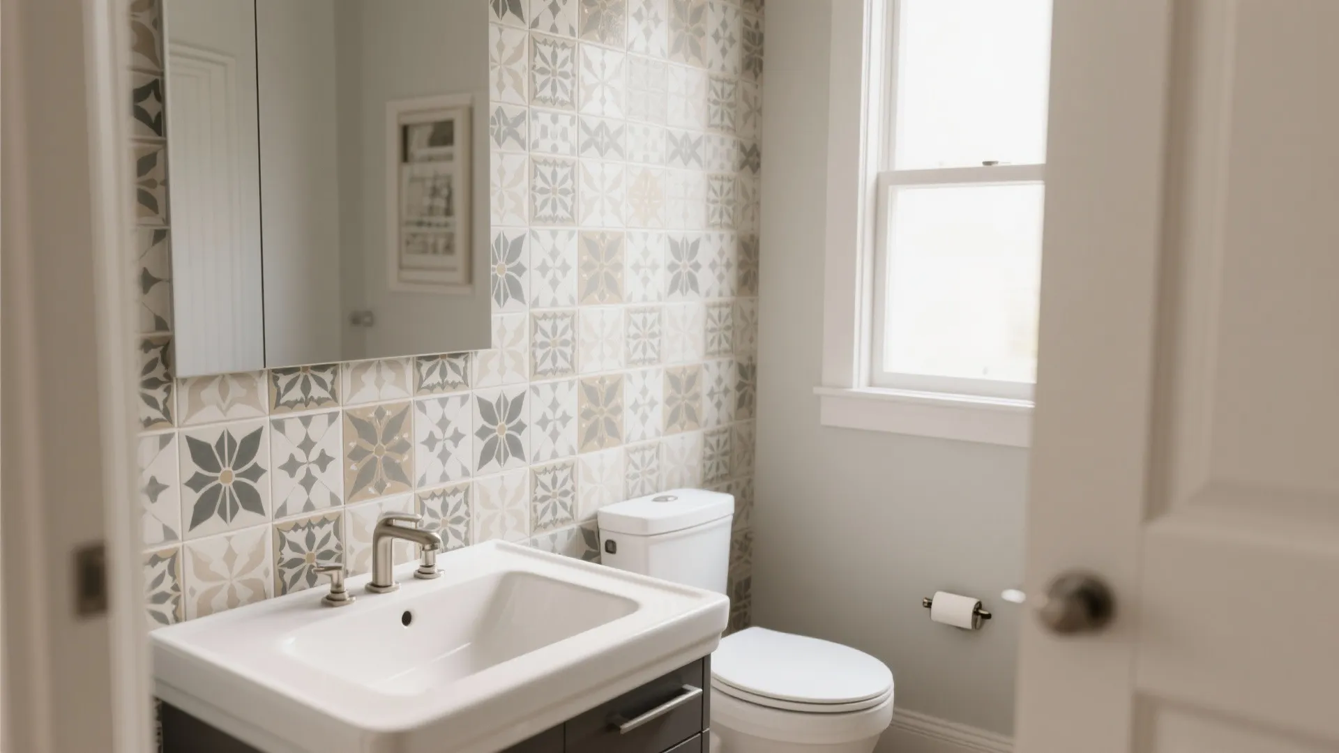 6. Accent Tile Feature Wall