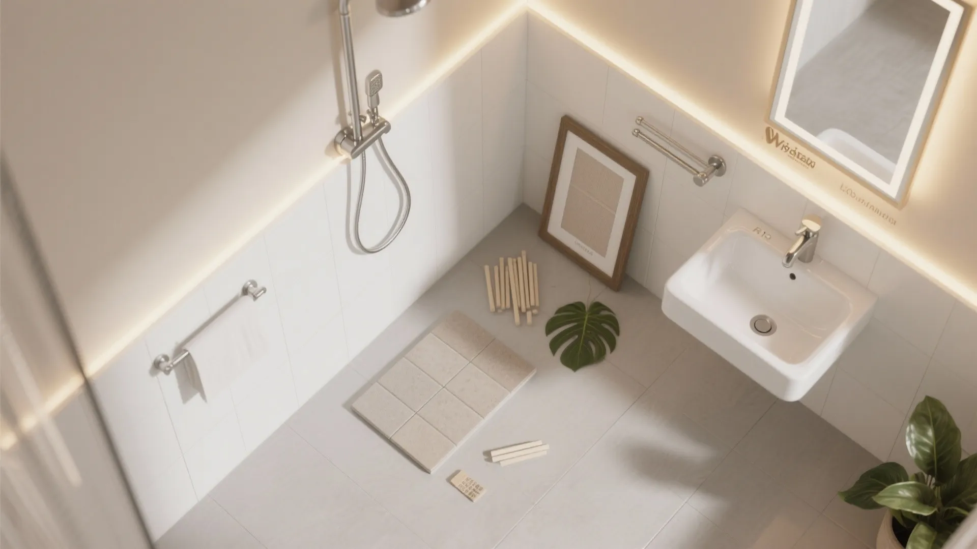 Idea 3: Light, Color, and Tile Magic