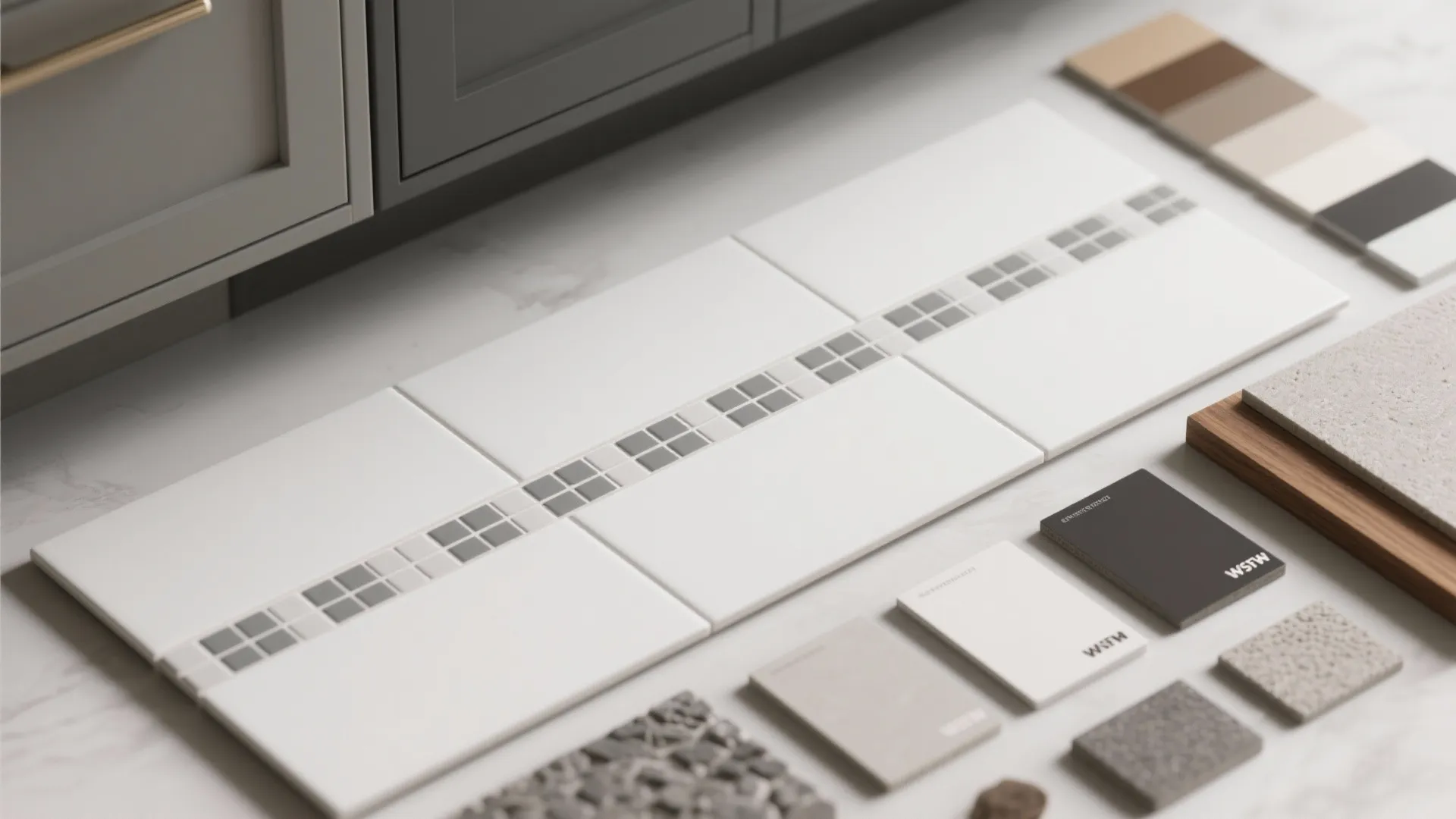 5. Mix tile sizes for depth