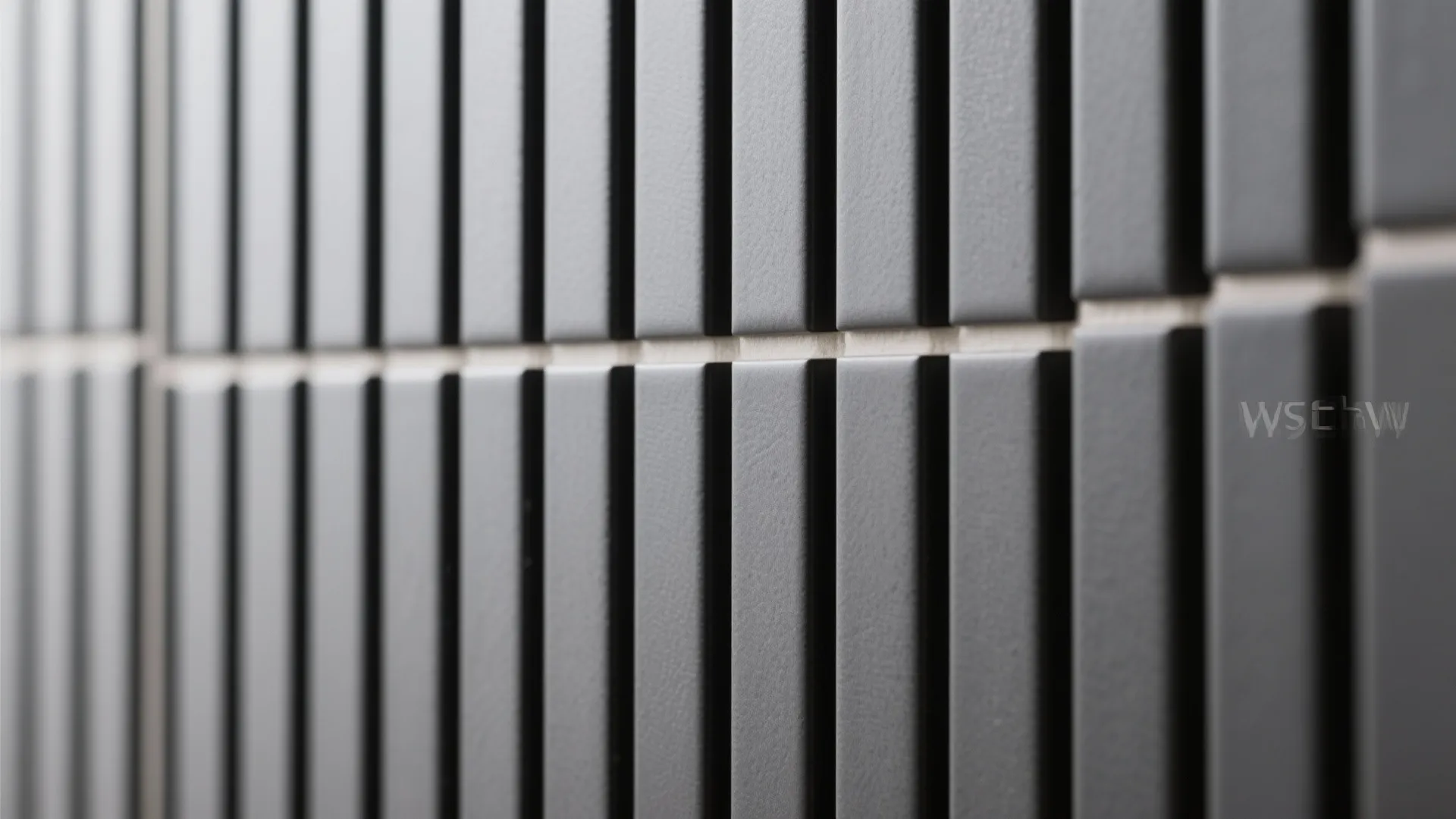 Textural Contrast: Feature Tiles and Highlighted Grout