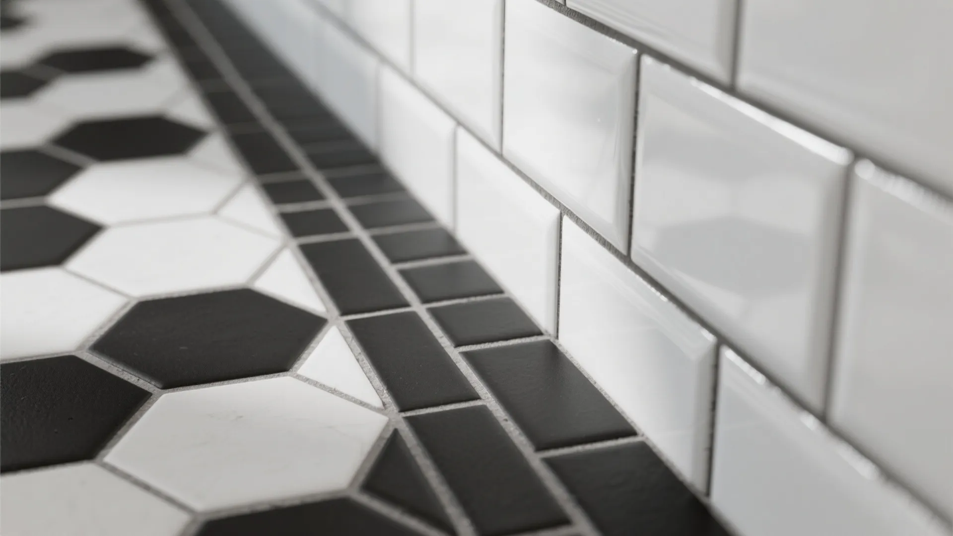 High-Contrast Black-and-White Geometry