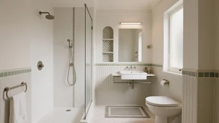 5 Bathroom Tiles Design with Highlighter Ideas