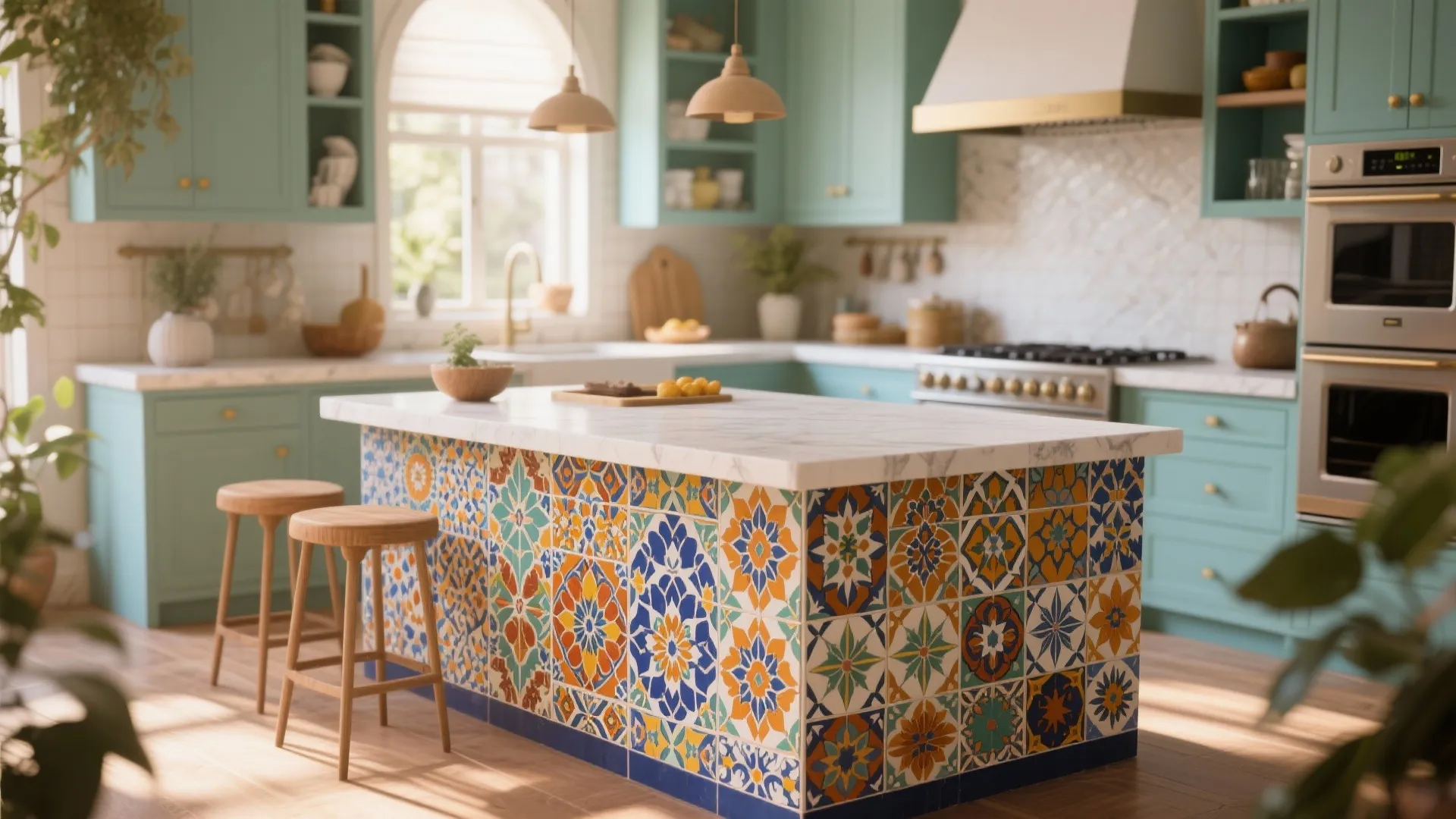 6. Decorative Tile Inlay