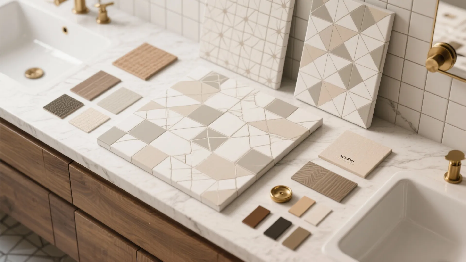 5. Tile-Inspired Canvas Prints