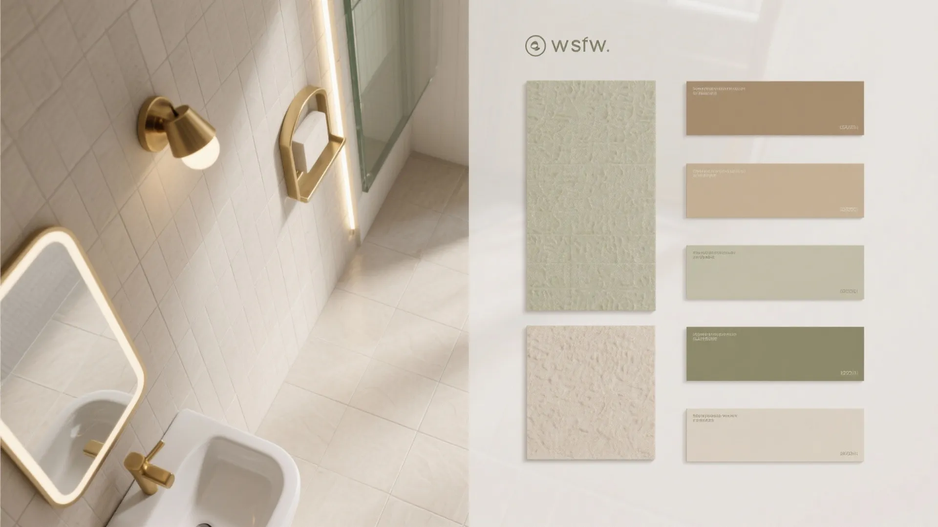 Tip 4: Use tile and lighting to “zone” the room