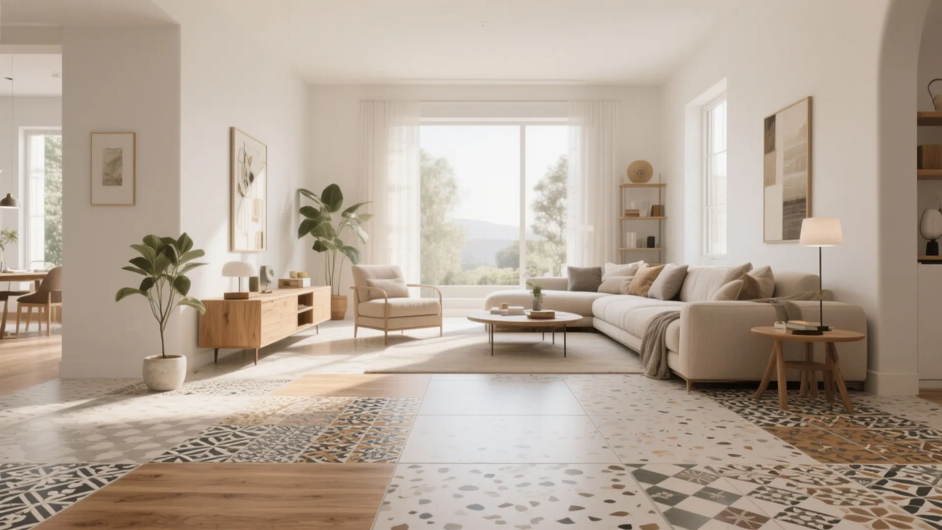 10 Tile Living Room Floor Ideas: Creative Tile Designs for Stylish Living Rooms Backed by My 10+ Years of Design Experience