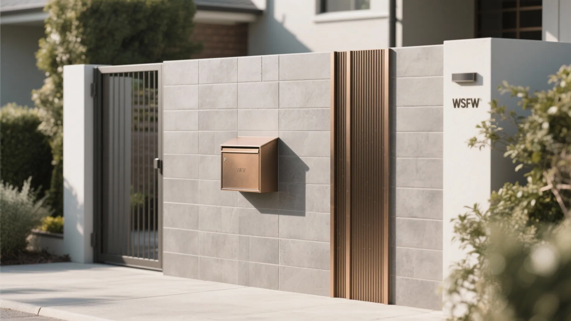 Mixing Tile with Wood or Metal Accents for Warmth