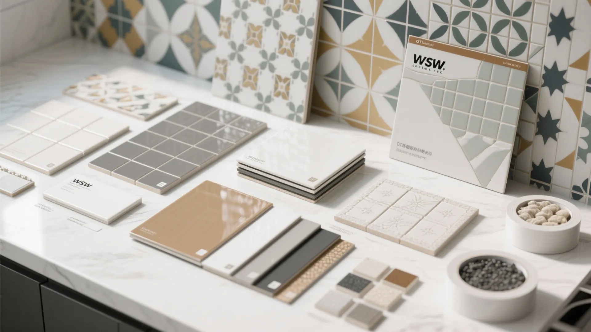 5. Tile murals and peel-and-stick panels for backsplash art