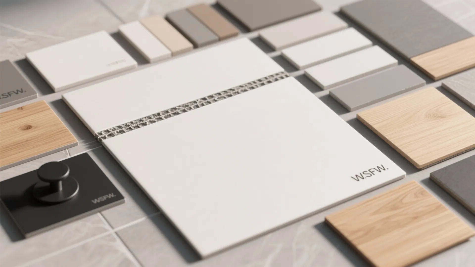 4. Bright Palette and Big-Scale Tiles