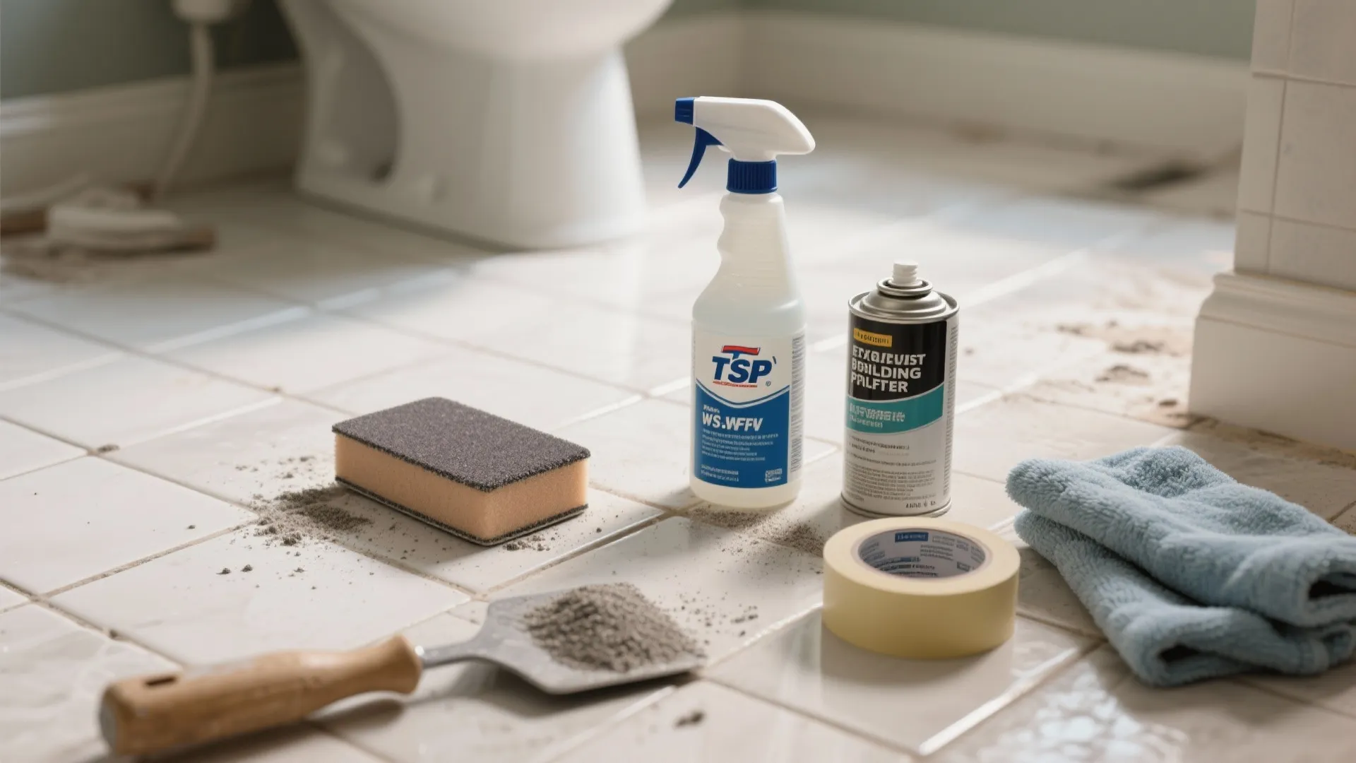 1. Prep like a pro: clean, sand, prime