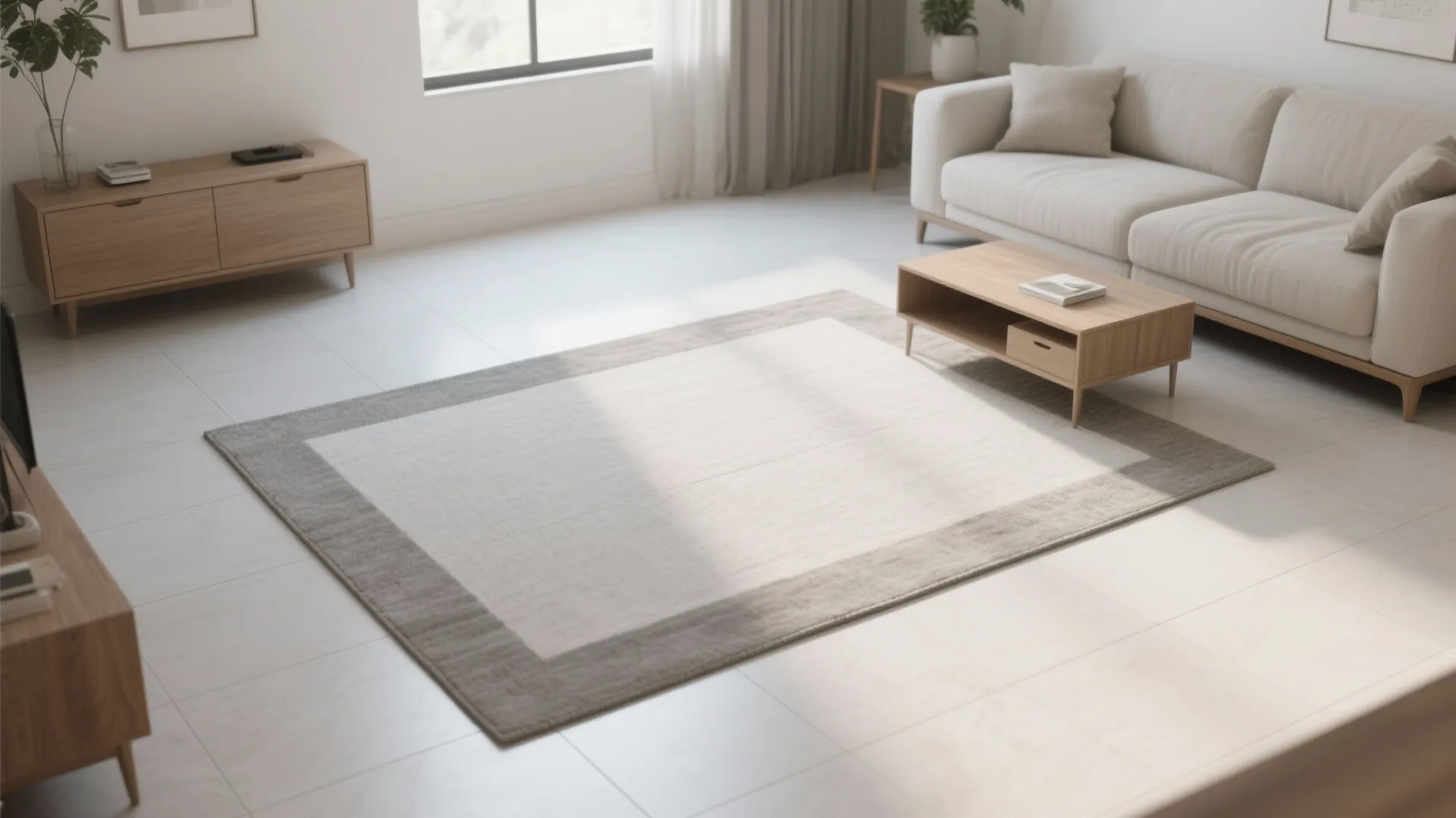 4) Tile “Rug” Borders to Zone Without Bulk