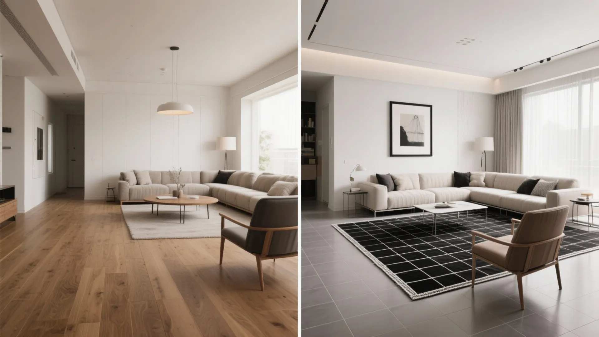 Zone with a “Tile Rug”