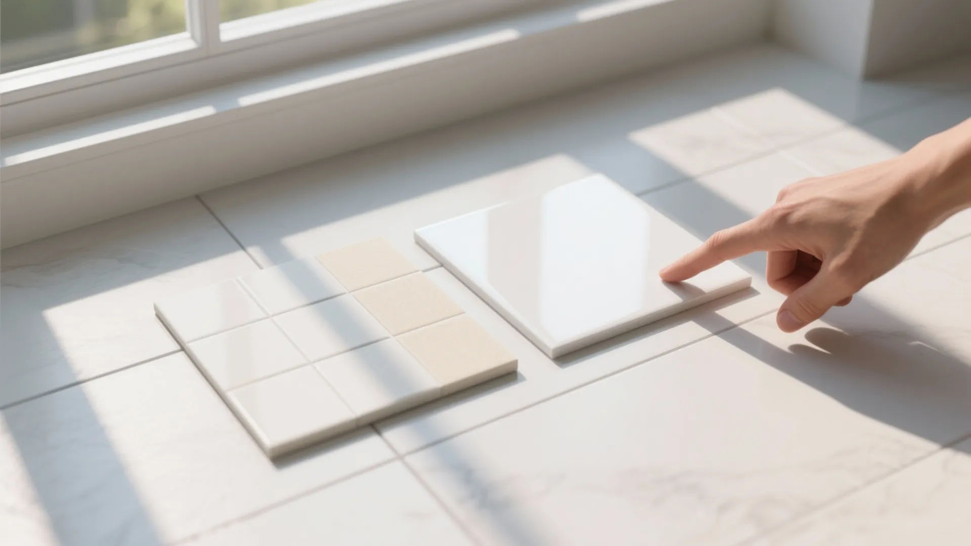 1. Go warm or go glossy: choose the right white