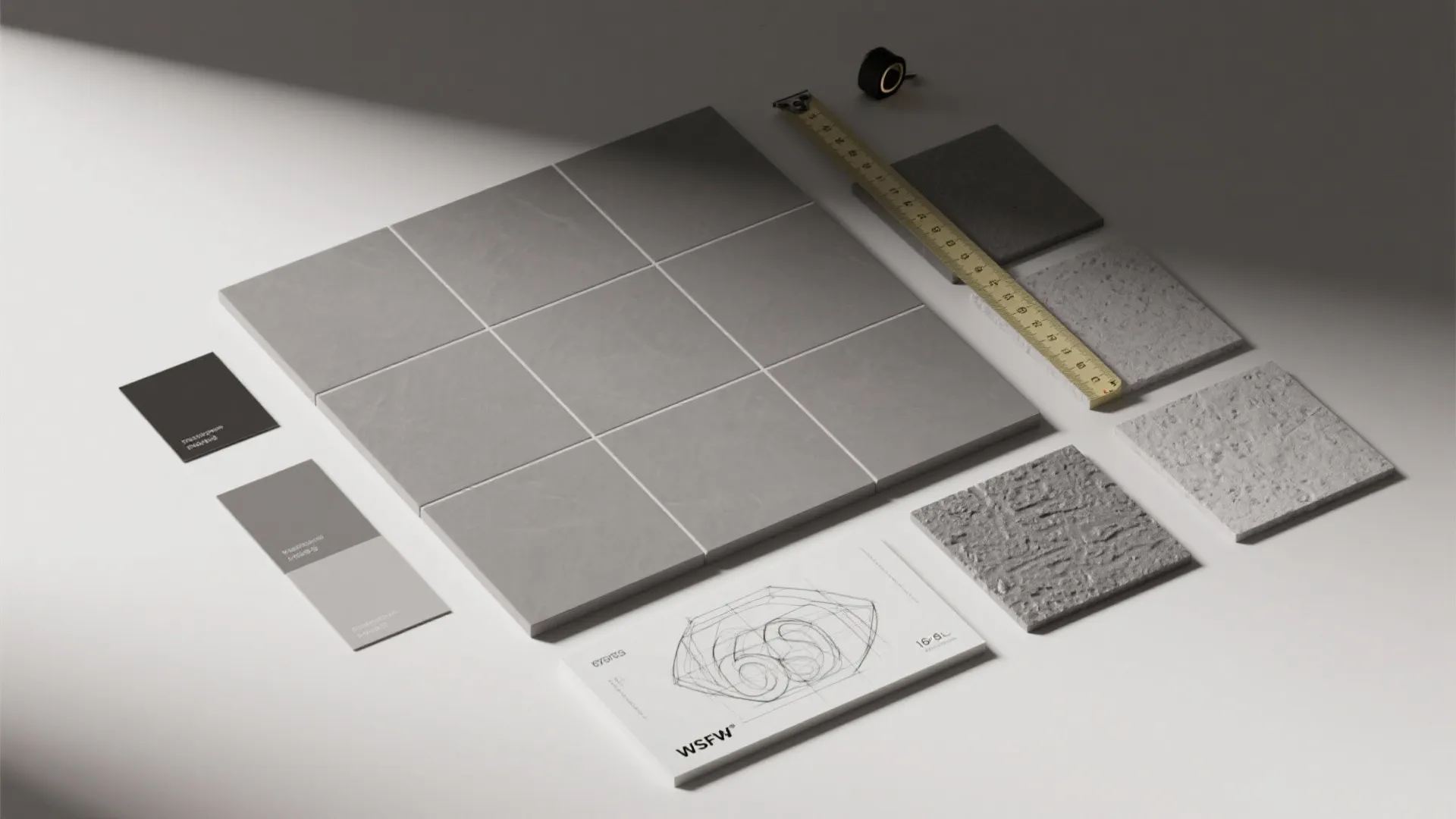 5. Play with scale and grout contrast