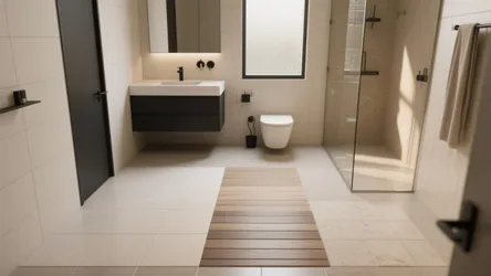 Bathroom Floor Tile Sizes: 5 Options for 16x8