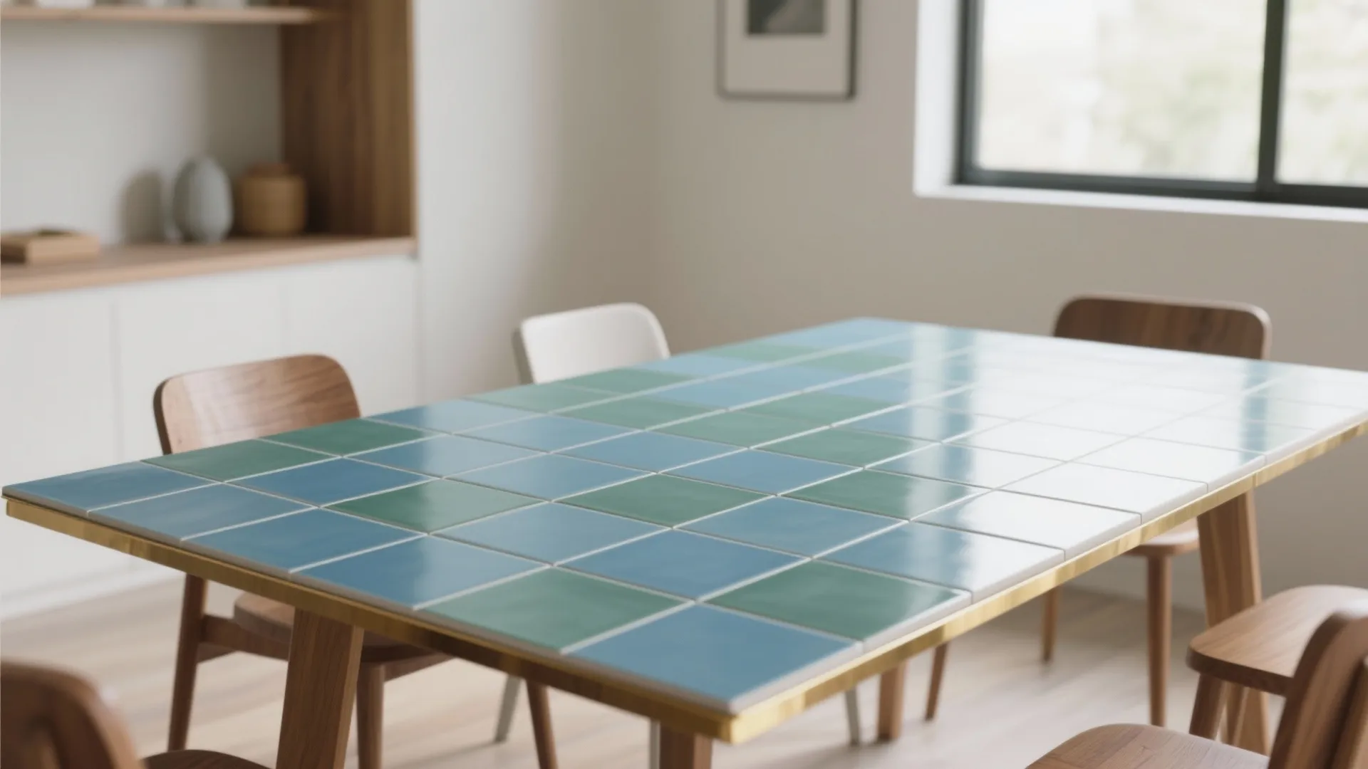 DIY Table Tiles: How to Transform Your Tabletop: 1 Minute to the Easiest Tiled Tabletop Makeover