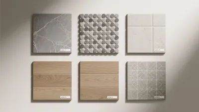 Modern Tile Samples for Kitchen & Bathroom Design