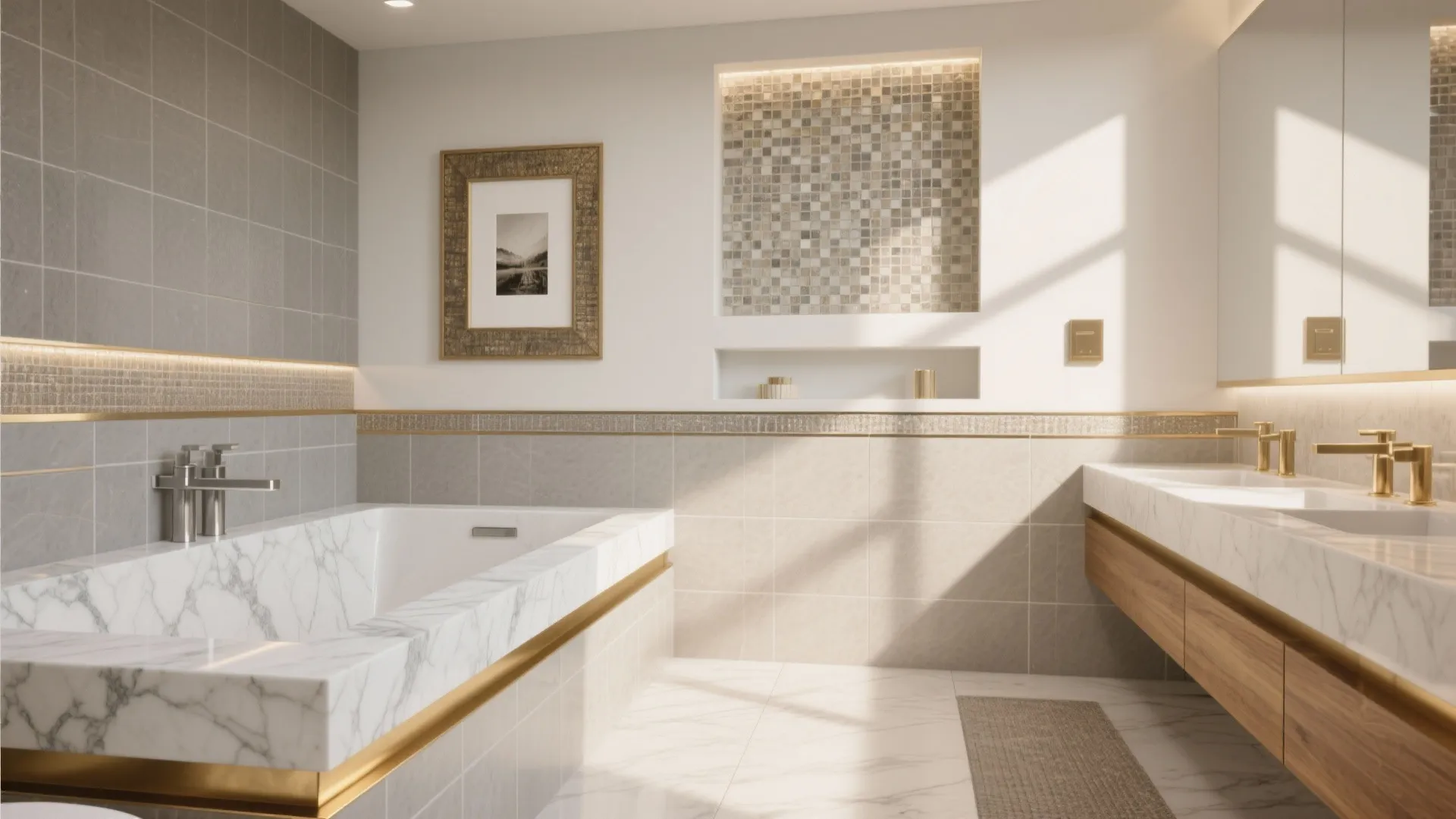 5 Bathroom Tile Trim Ideas: Practical and stylish tile trim ideas I use in small and full-size bathrooms