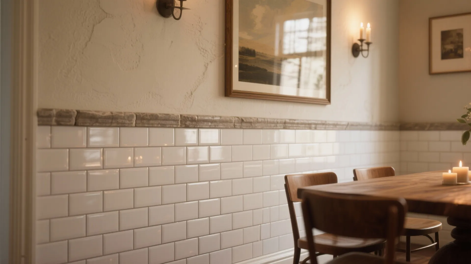 Half-Height Wainscot: Practical Shine With Classic Bones