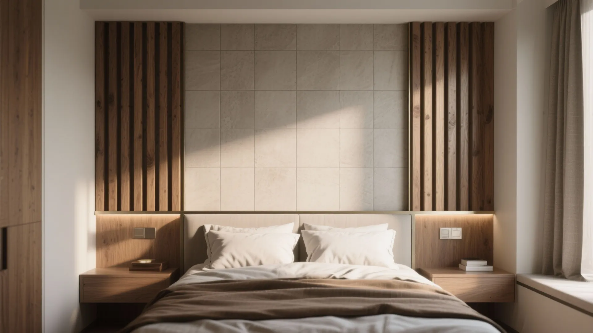 Tile + Wood Mix for Warmth and Balance