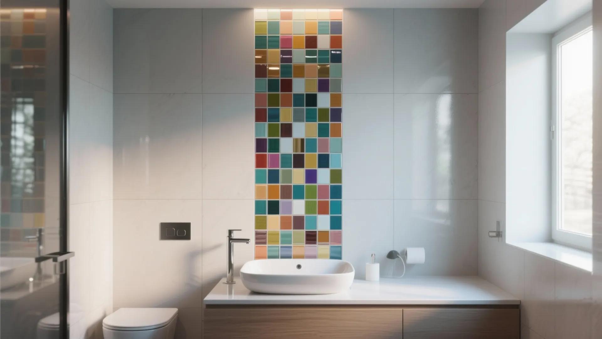 4. Tiled Accent Strip