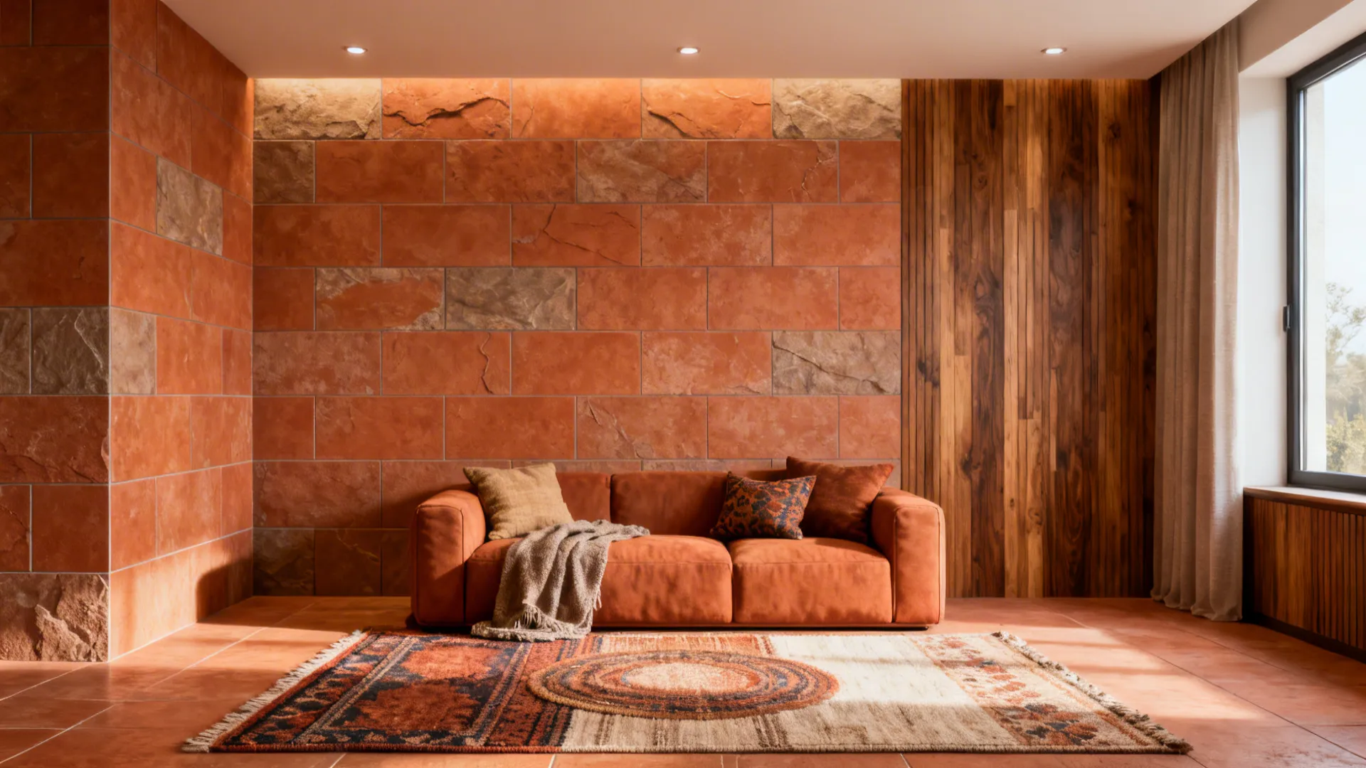 5 Tile Wall Ideas for Living Rooms