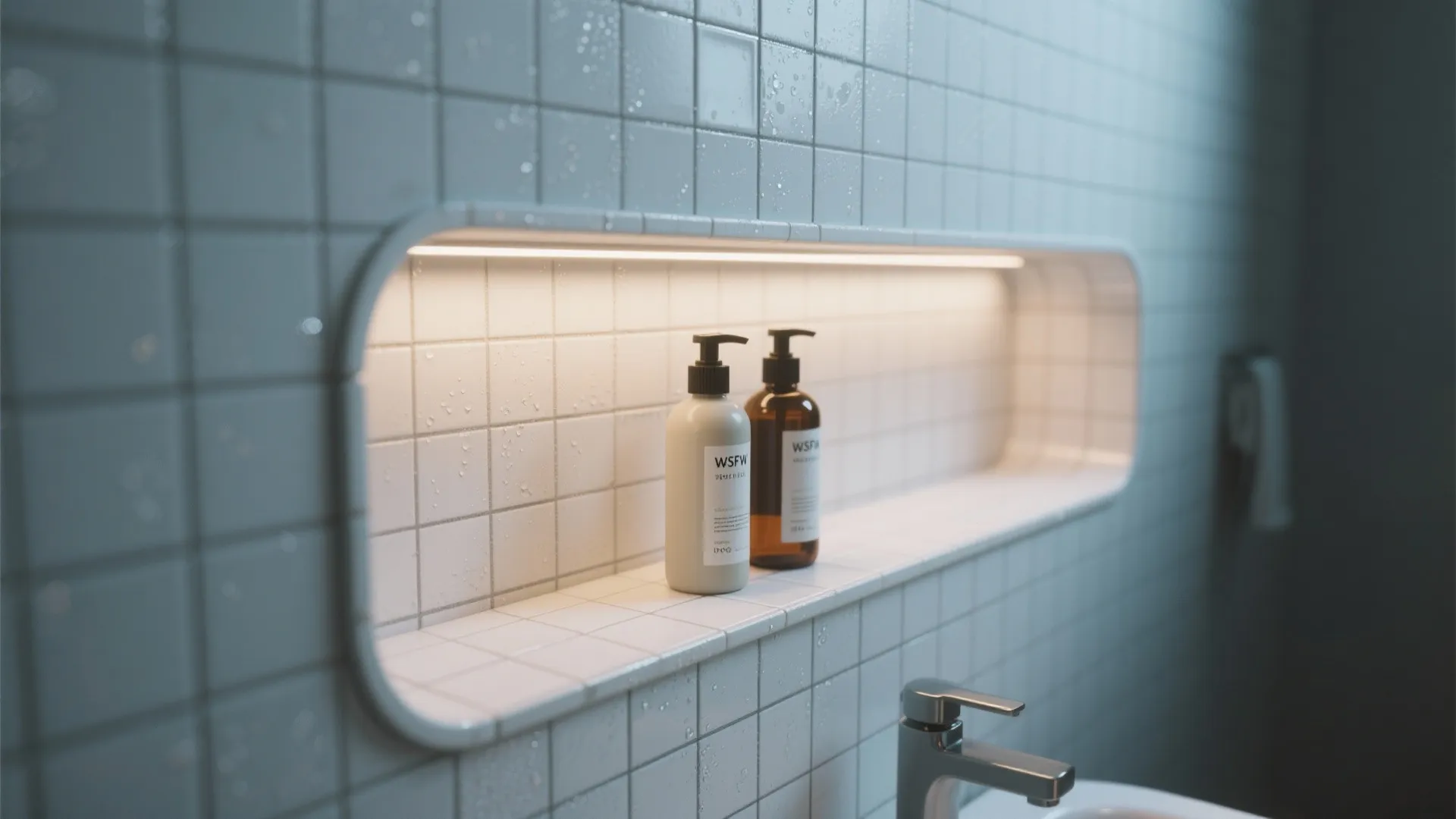 5. Smart Niches and Rails in Kitchens and Baths