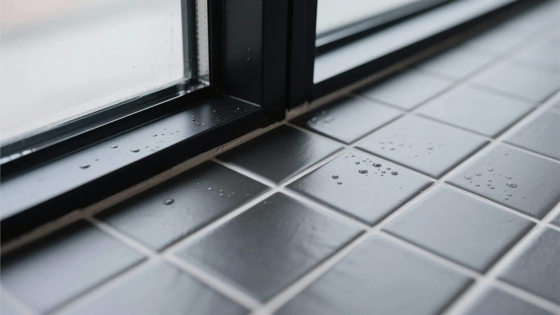 Black-Framed Windows and Tiled Returns for a Boutique Look