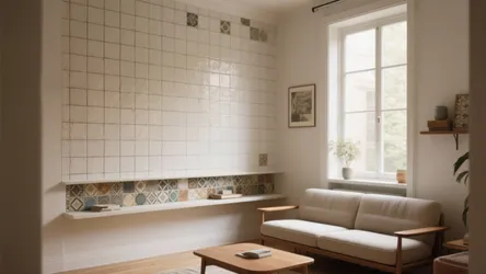 5 Tiled Walls Ideas for Small Living Rooms