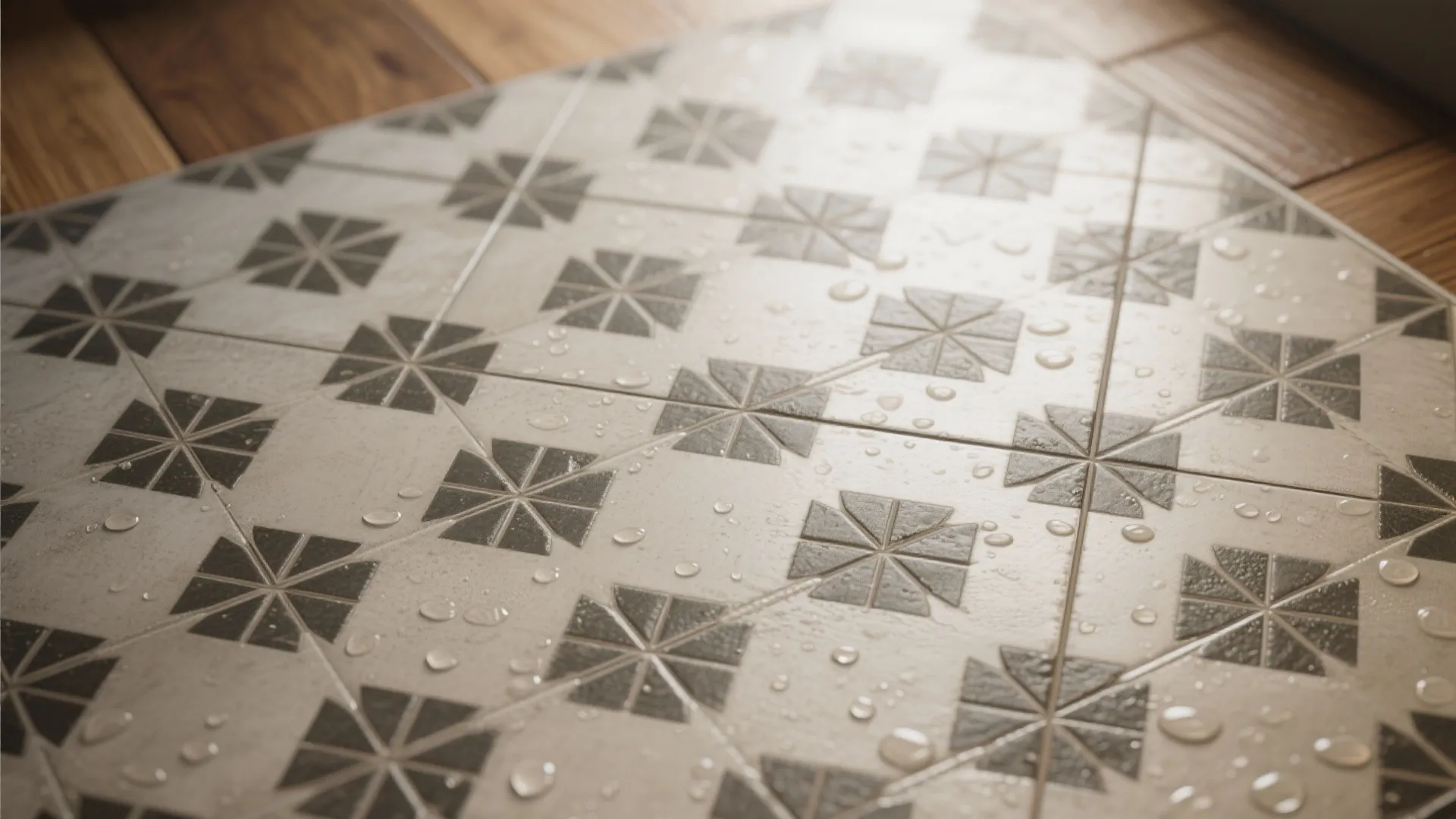 1. Play with Tiles and Grout