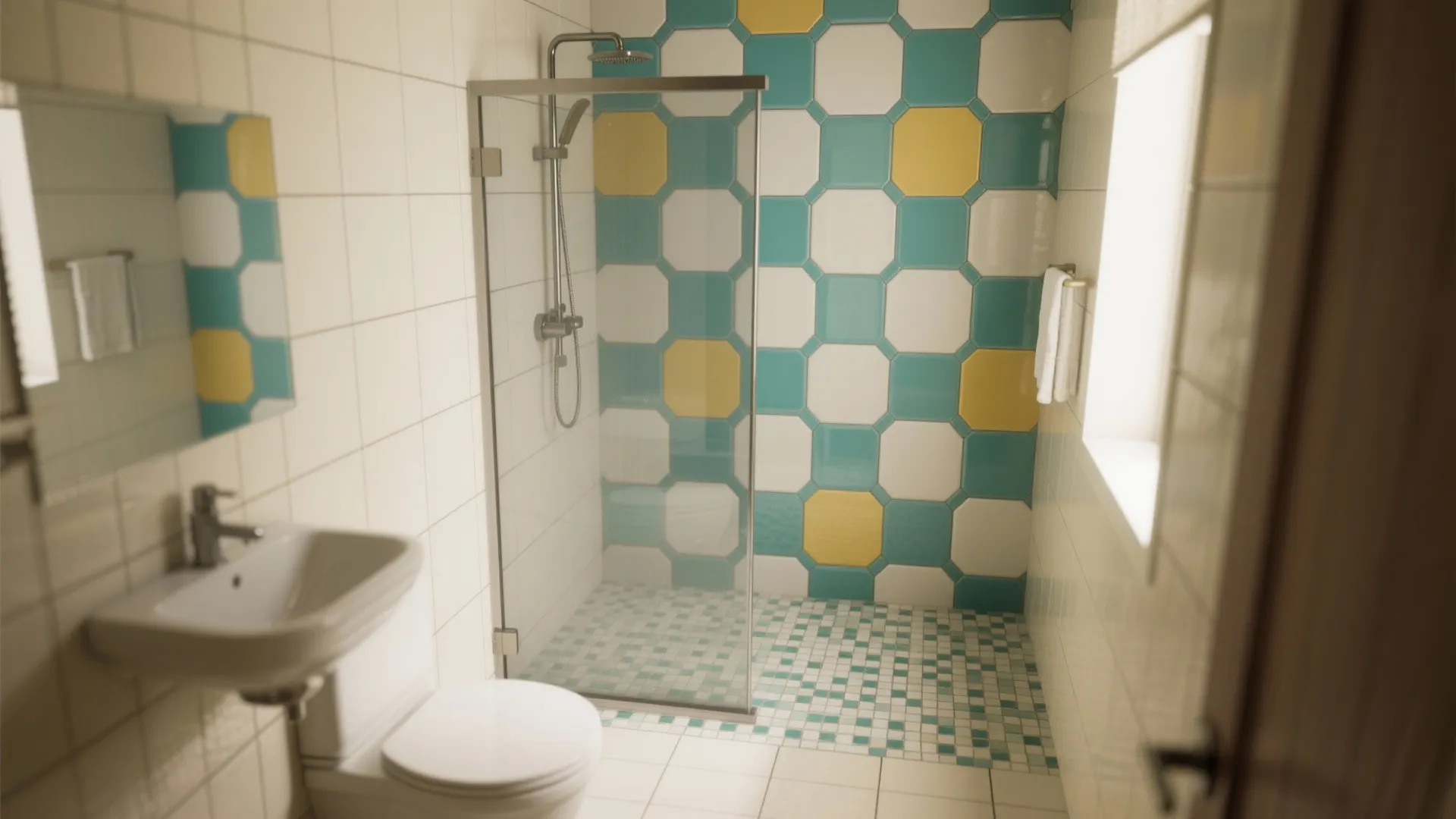 1. Pattern Play with Tiles