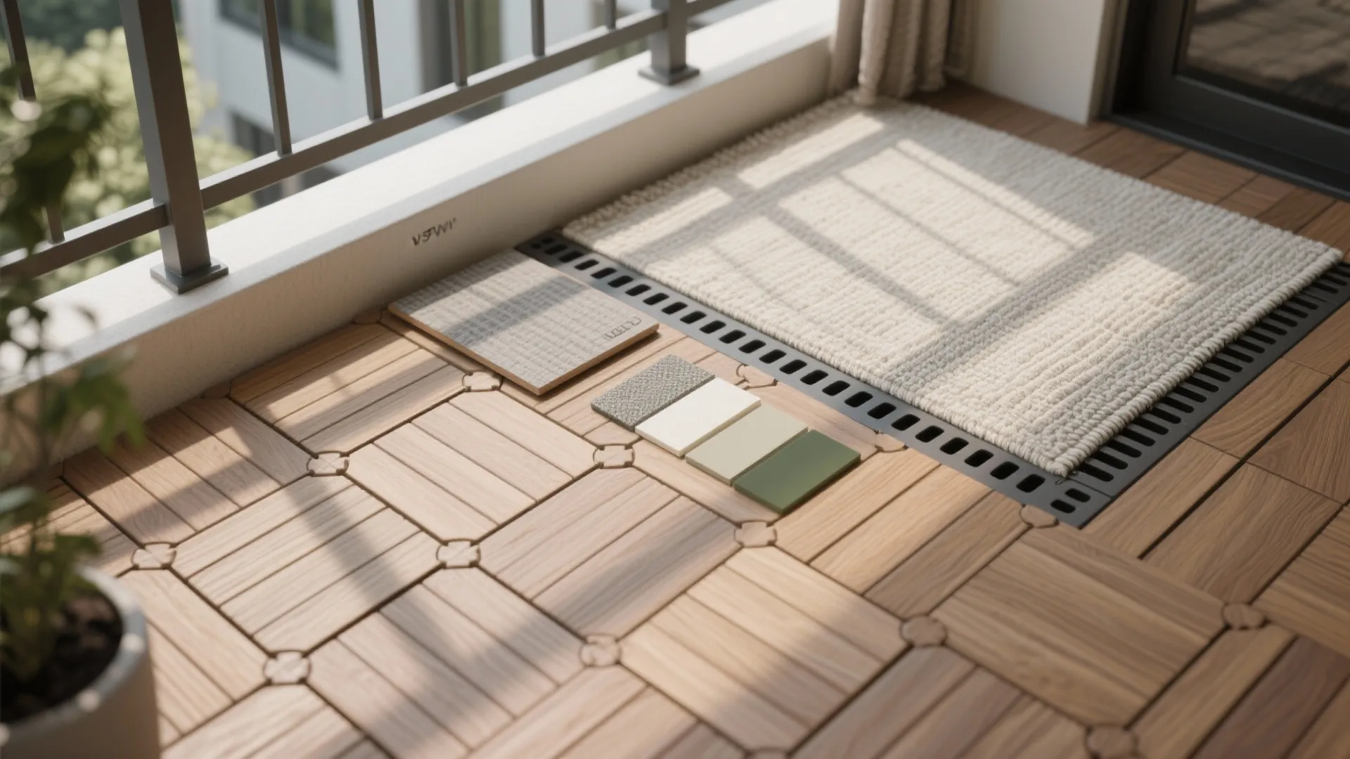 Weather-Proof Flooring Tiles and Rugs