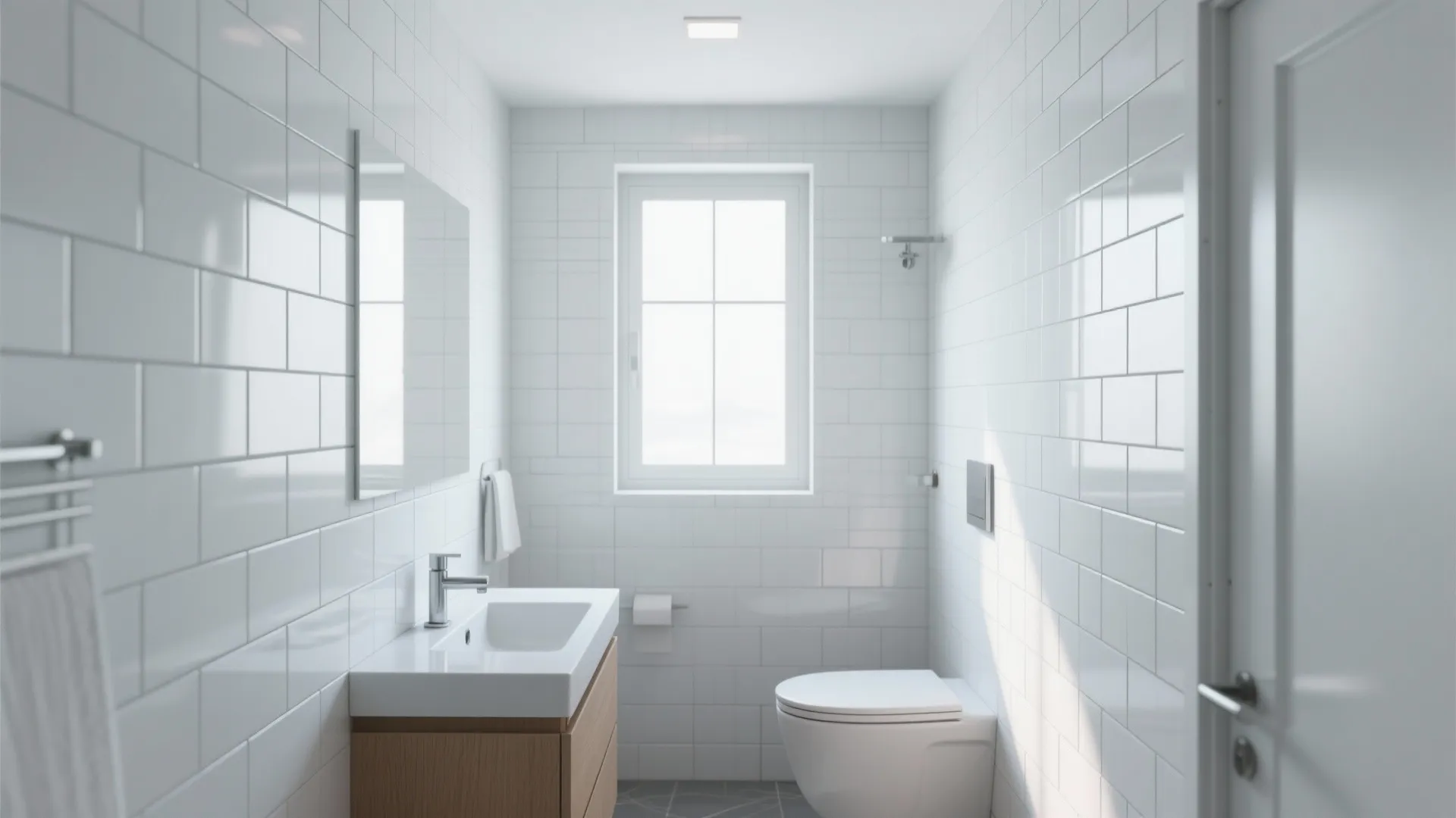 2. Extend Tiles to the Ceiling