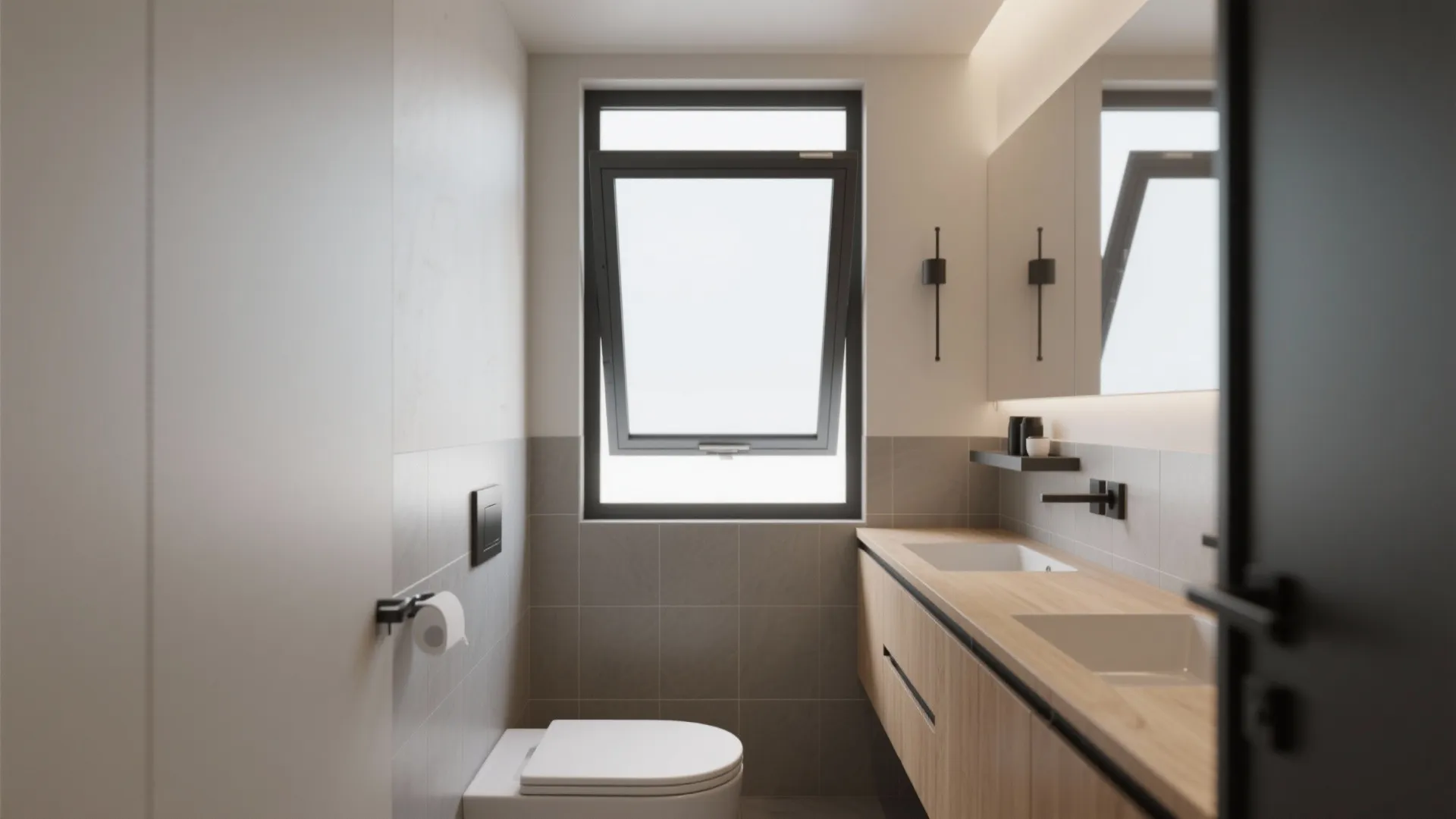 Tilt-and-Turn Frames for Flexible Airflow