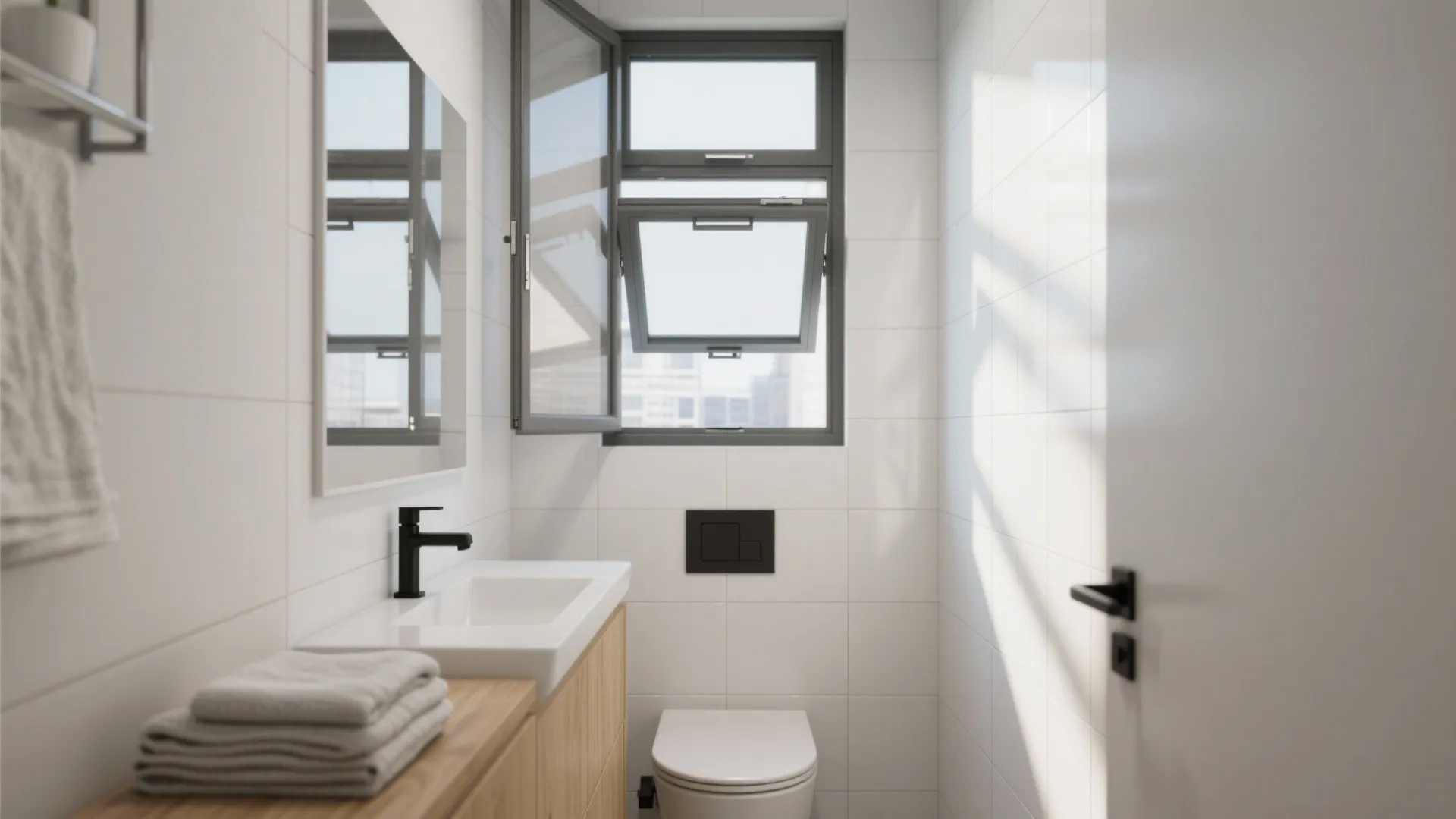 Tilt-and-Turn Window for Flexible Ventilation