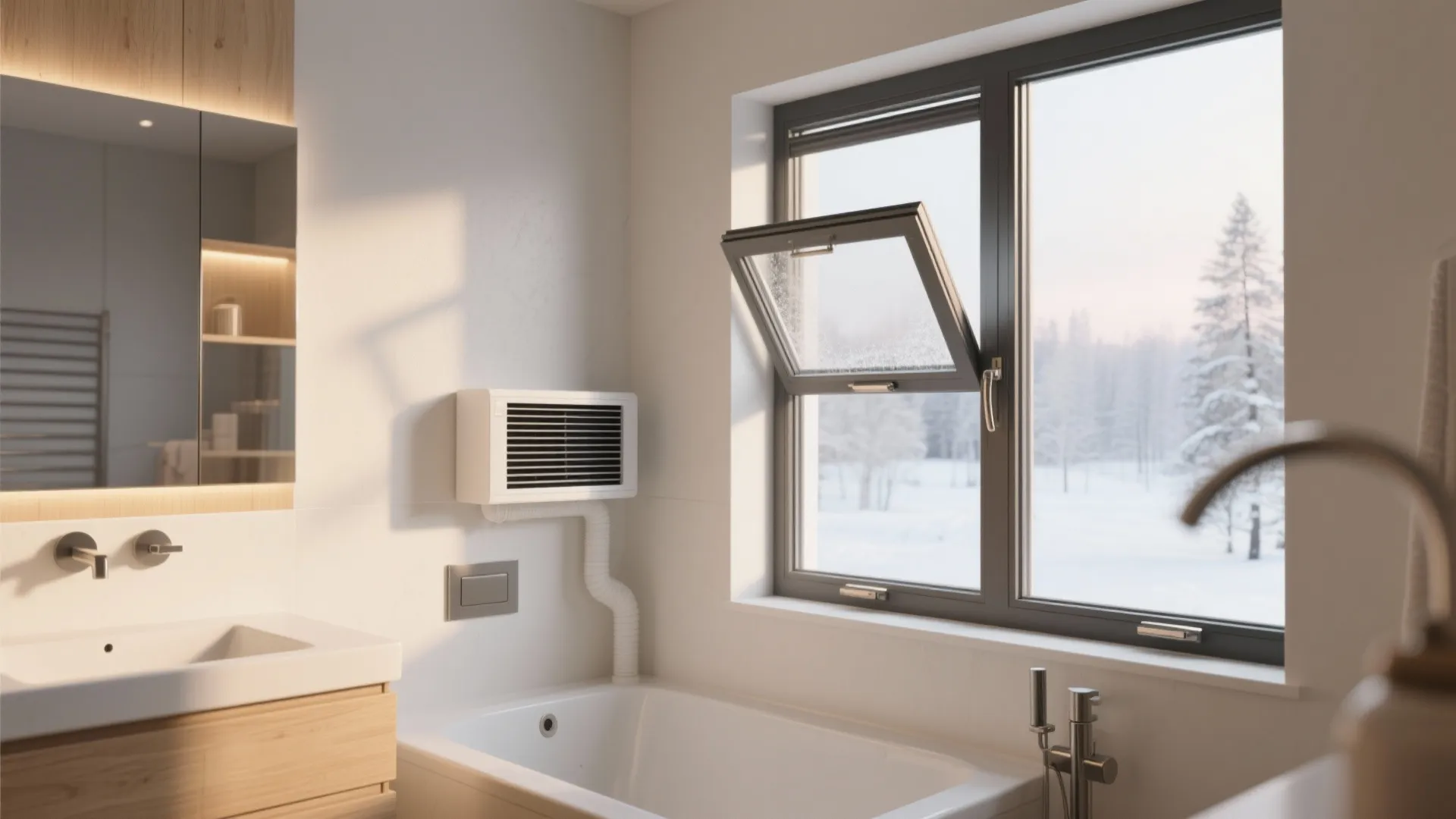 Tilt-and-Turn or Casement + Micro‑ERV Exhaust for Cold Climates