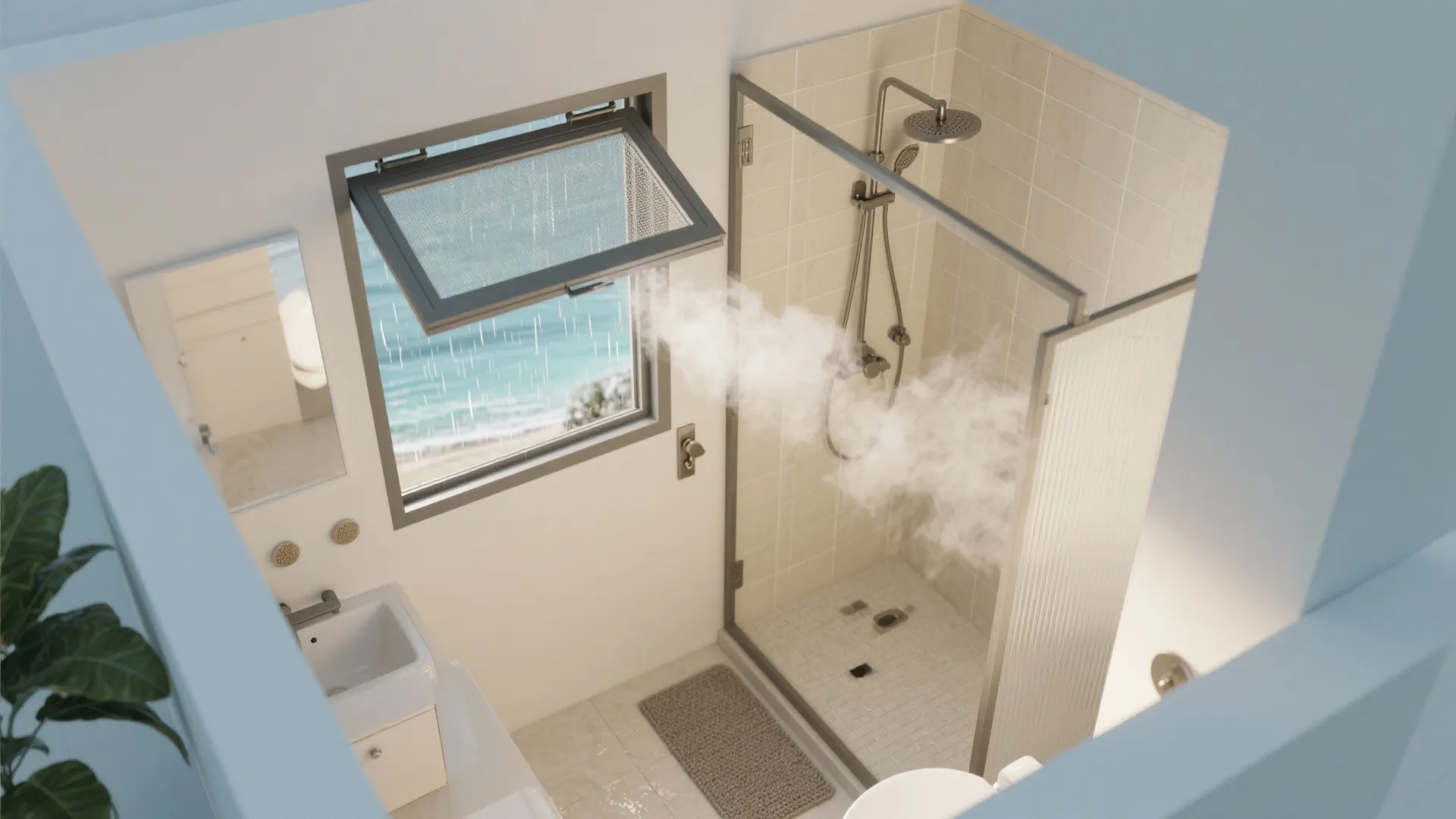 3) Operable Tilt-and-Turn (or Louvers) for Monsoon Cross-Ventilation