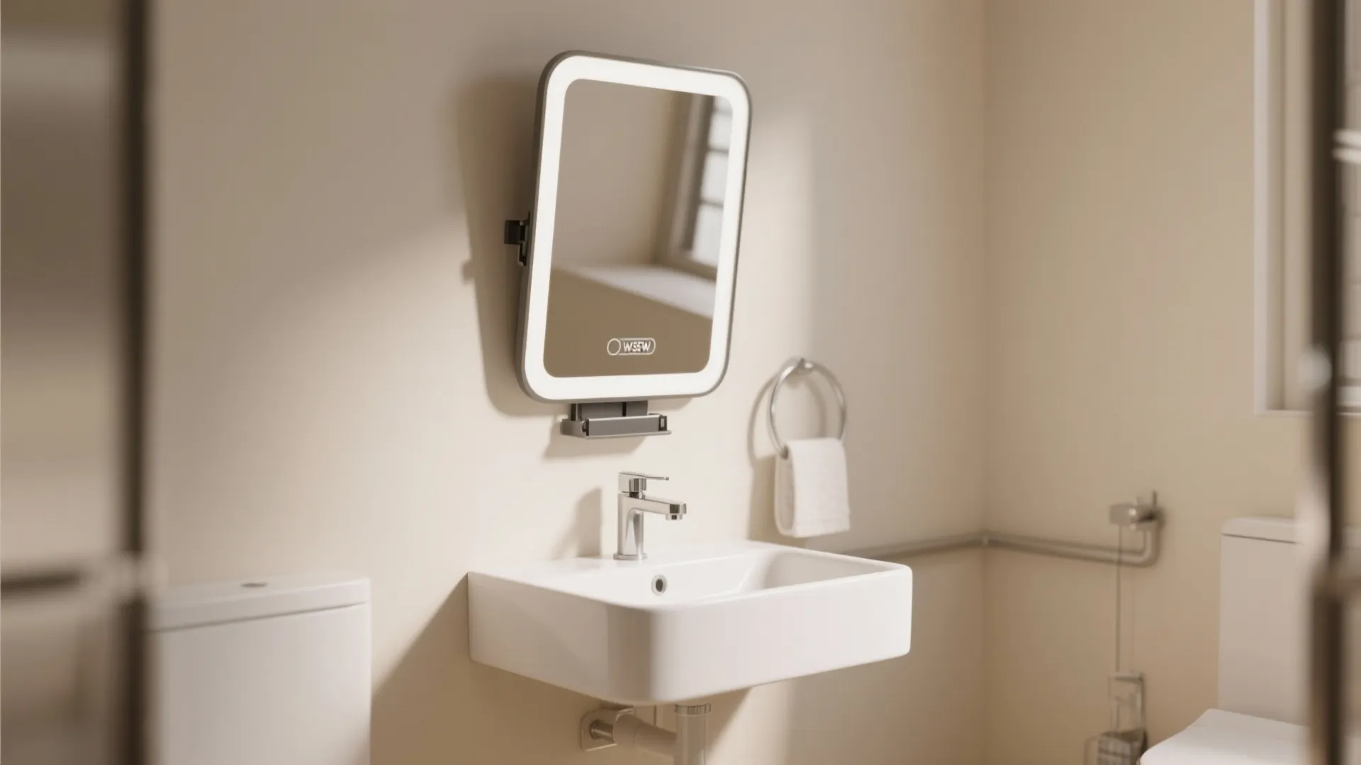 10. Thoughtful mirror placement