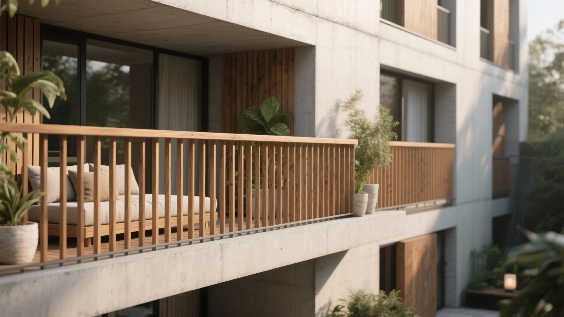 Warm Timber Balustrades with Durable Finishes