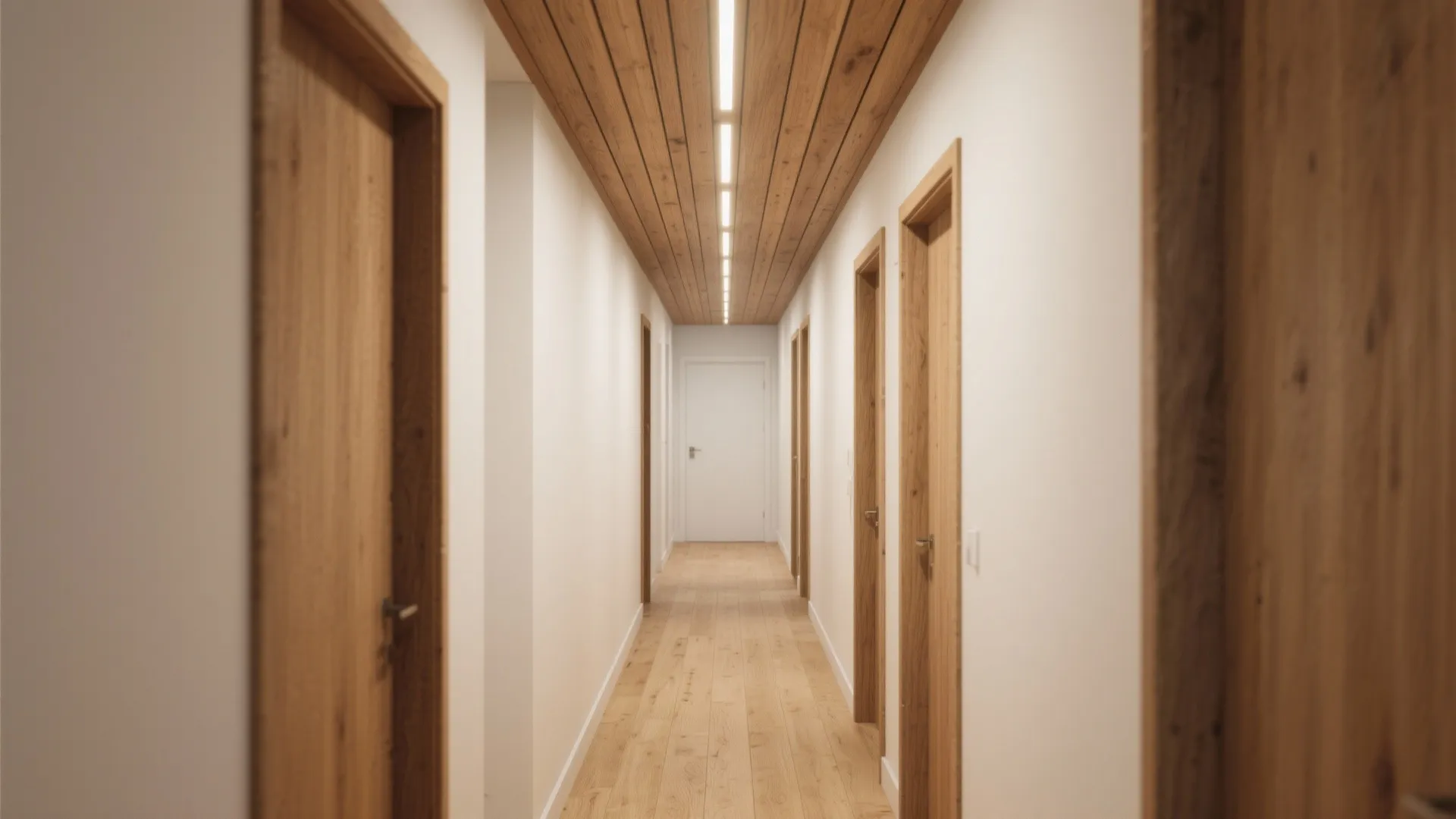 Timber Frame Border with Warm Wash Lighting