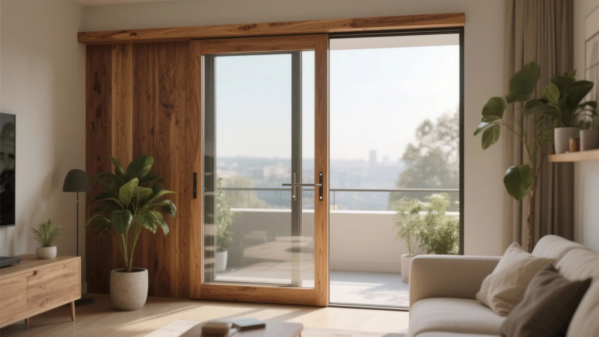 Warm Timber Clad Track